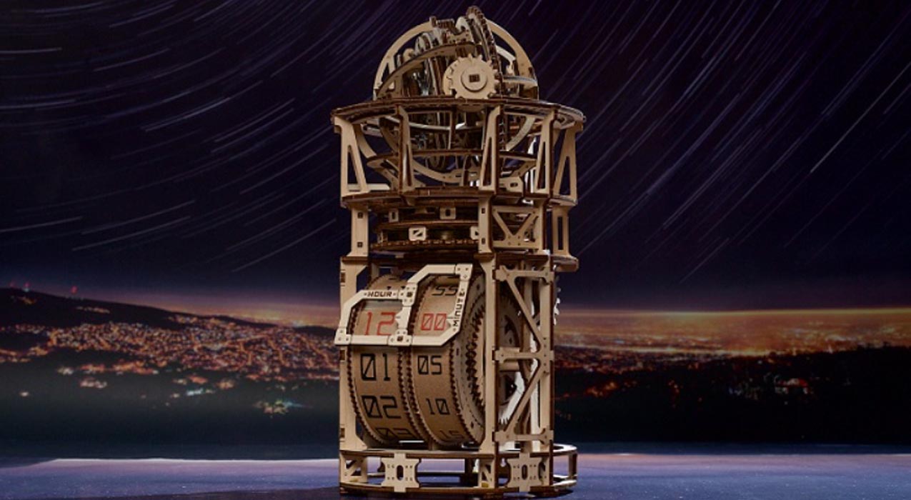 NEW Model - Sky Watcher Tourbillon Table Clock by UGears