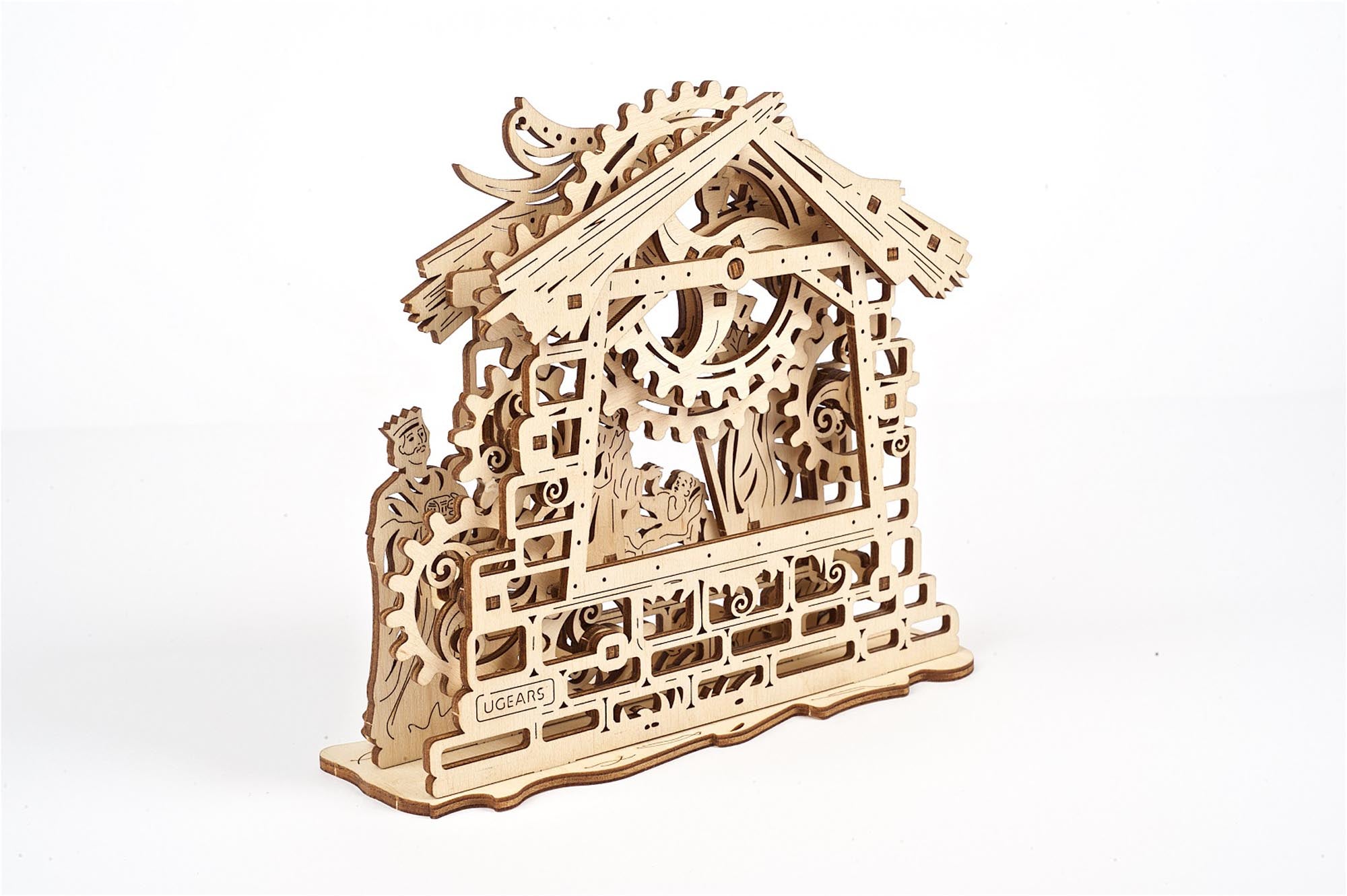 UGears Wooden Mechanical Model Kit Nativity Scene Christmas