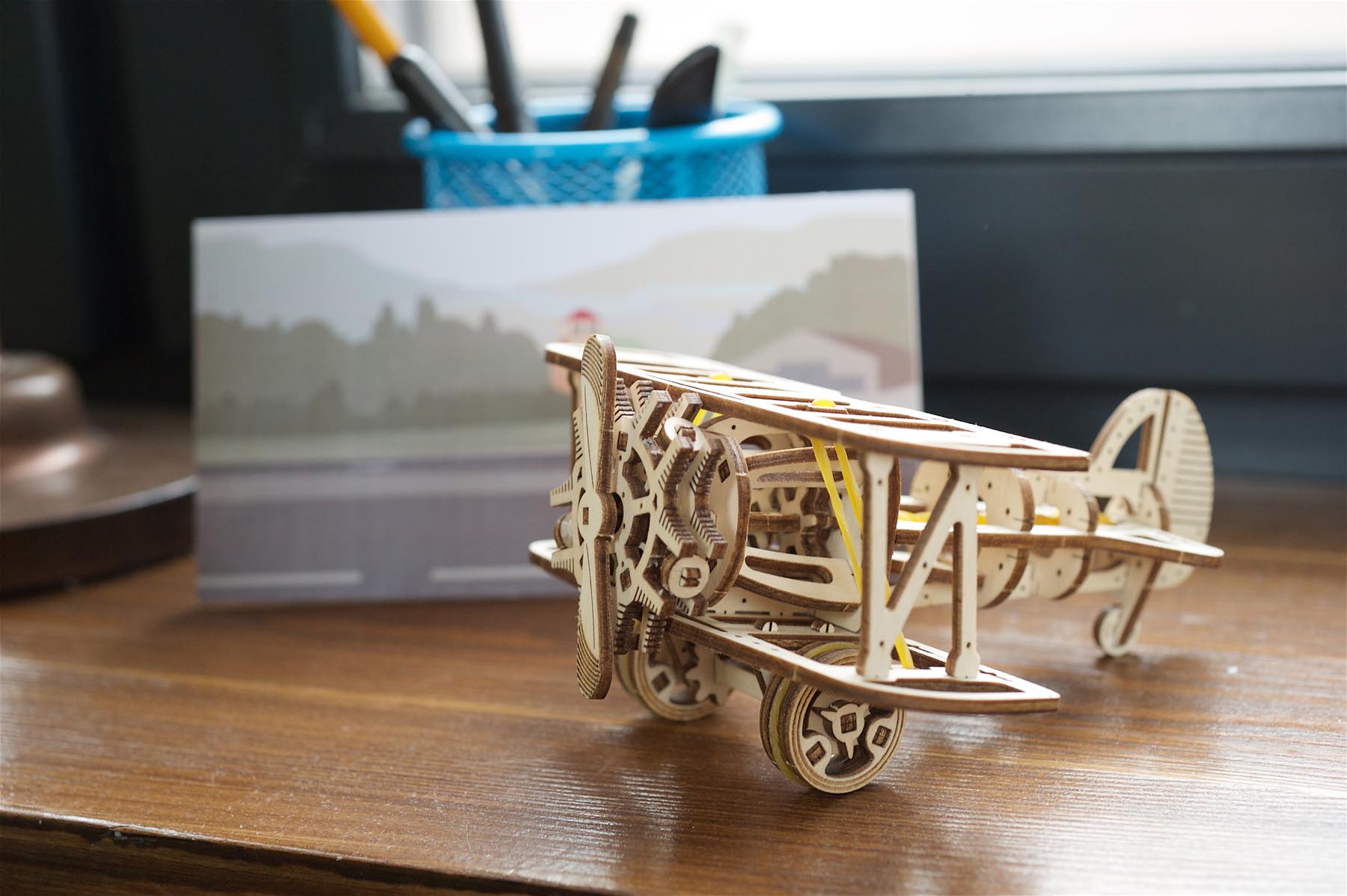 UGears Mini Biplane