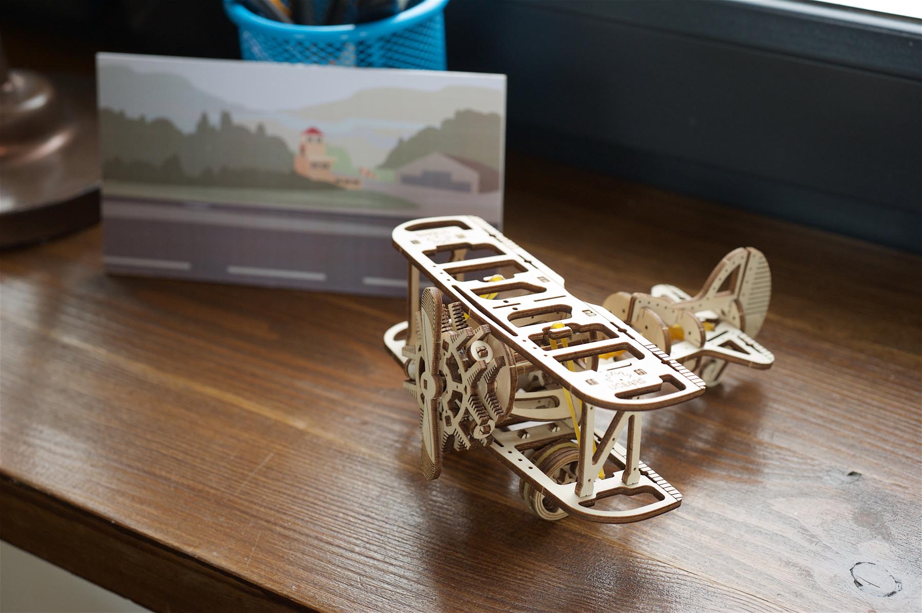 UGears Mini Biplane