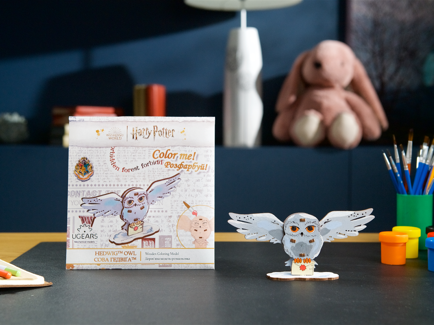 UGears 3D Coloring model - Hedwig™ Owl