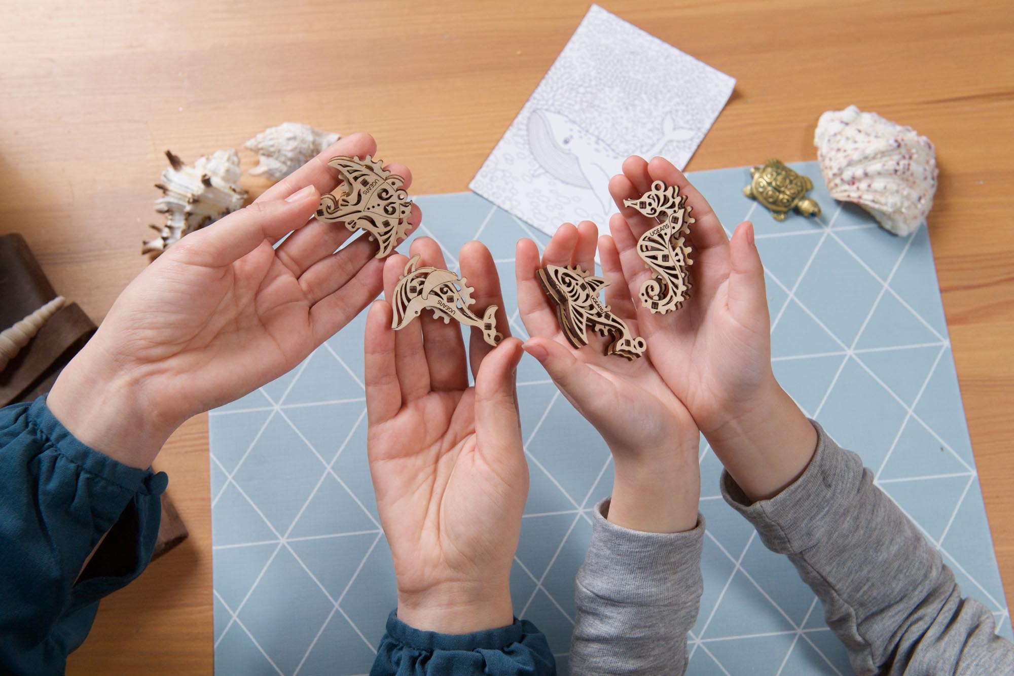 Ugears U-Fidgets Pacific Ocean