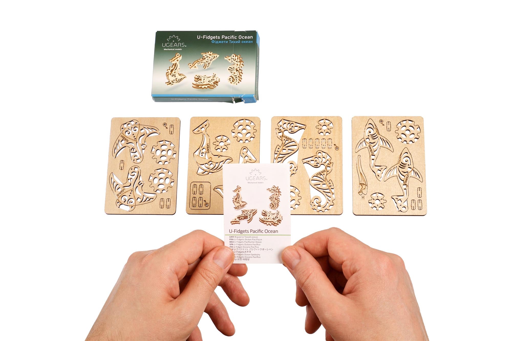 Ugears U-Fidgets Pacific Ocean