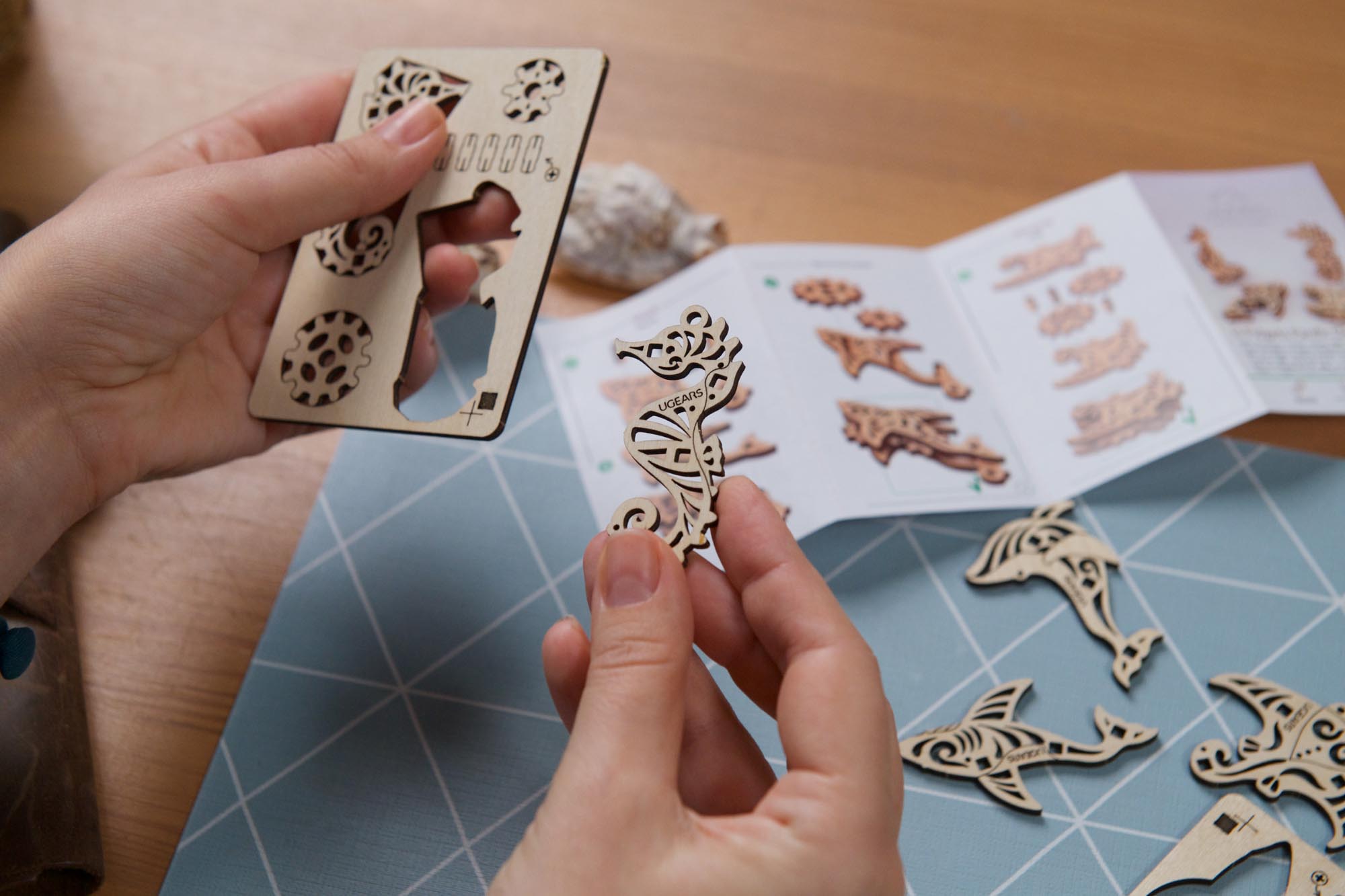 Ugears U-Fidgets Pacific Ocean