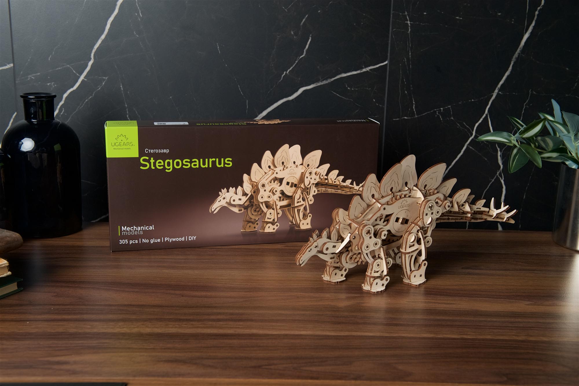 UGears Mechanical Model Stegosaurus
