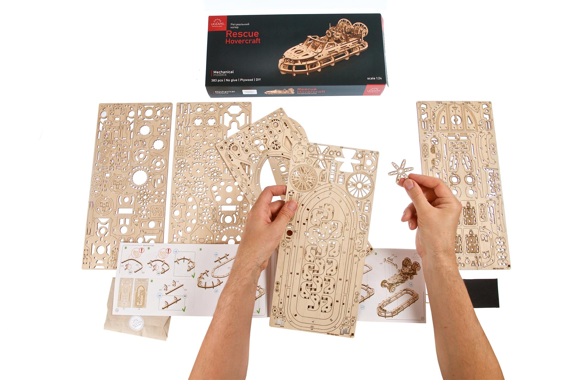 Ugears Rescue Hovercraft