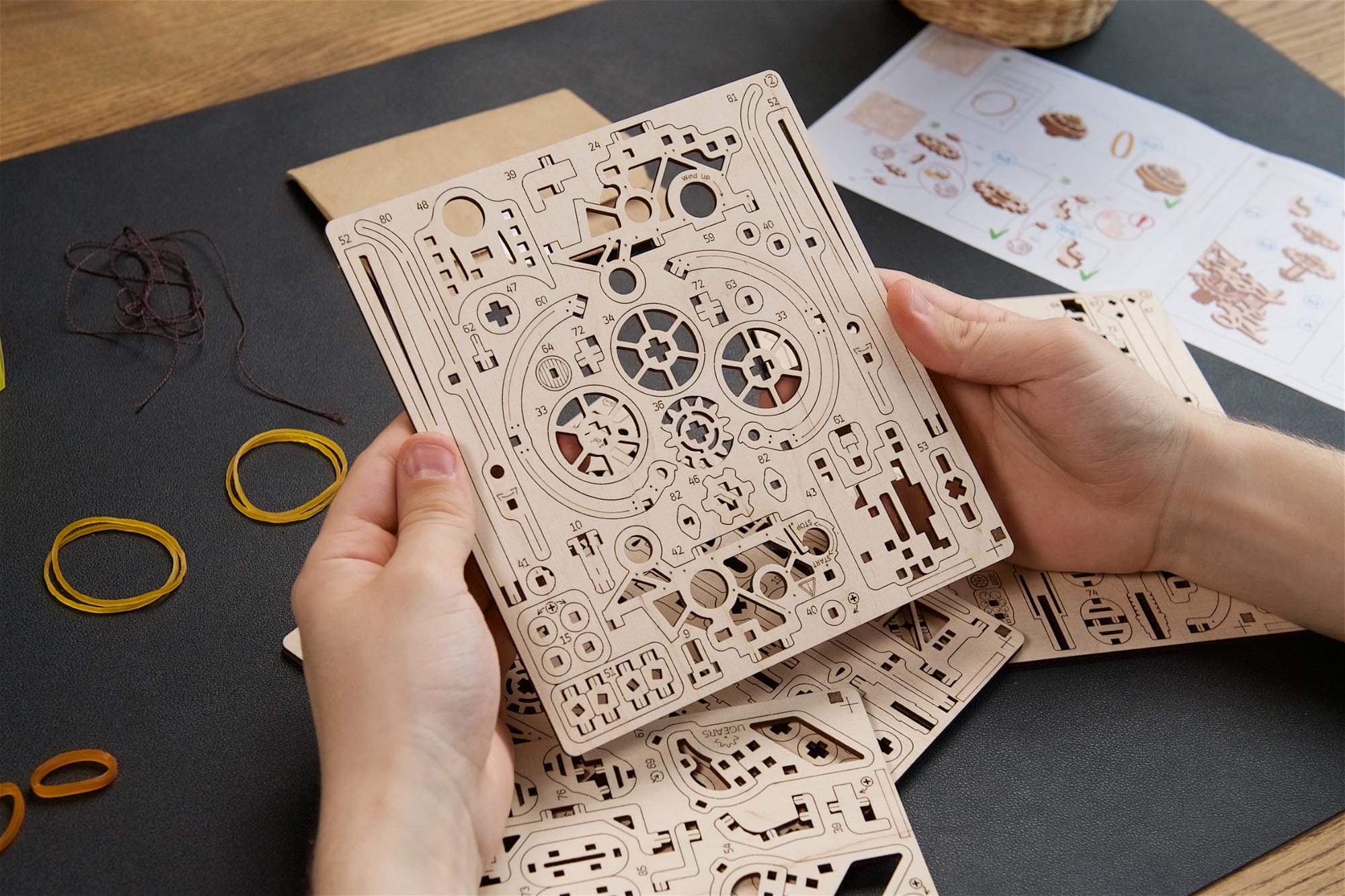 Ugears  Mechanical Model Mini Helicopter