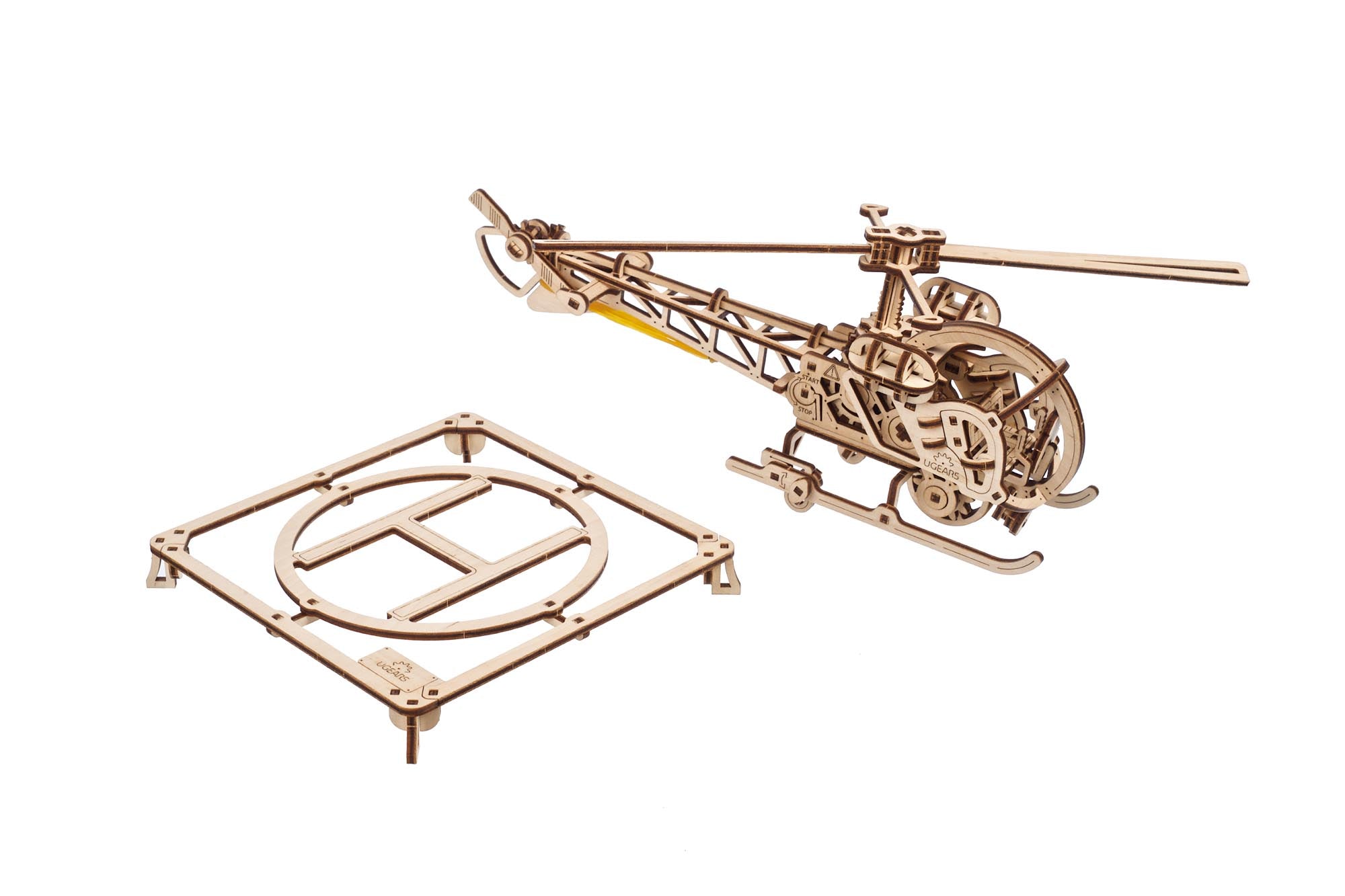 Ugears Mechanical Model Mini Helicopter
