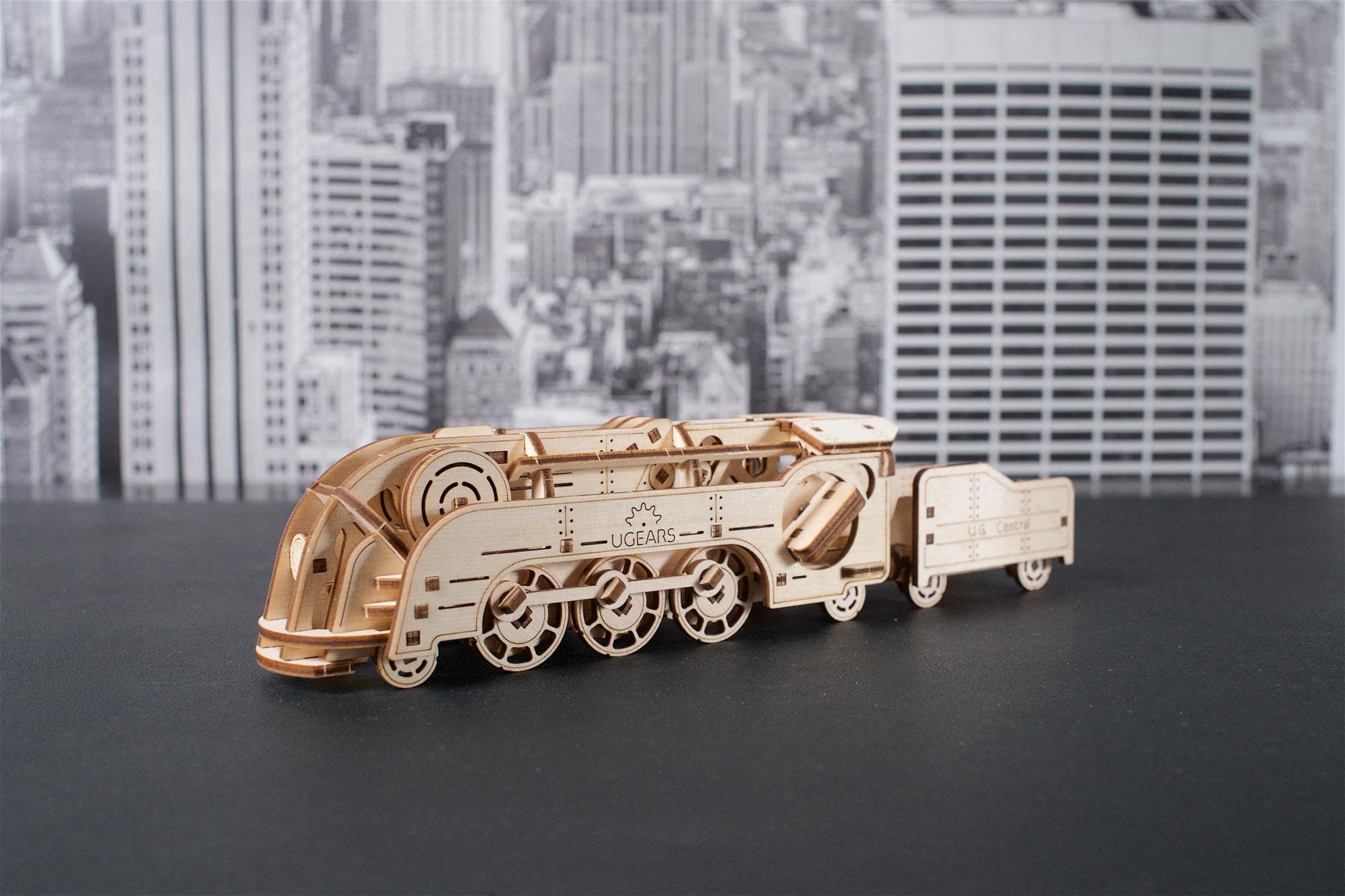 UGears Mechanical Model Mini Locomotive