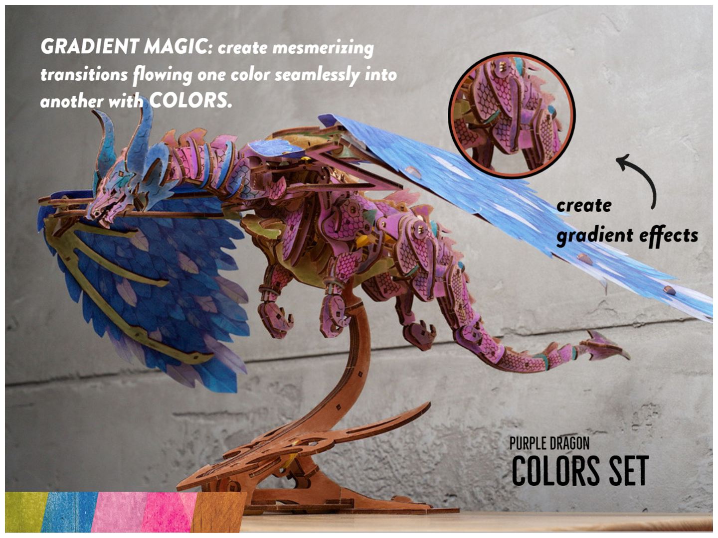 UGears Colors - Melon Pink