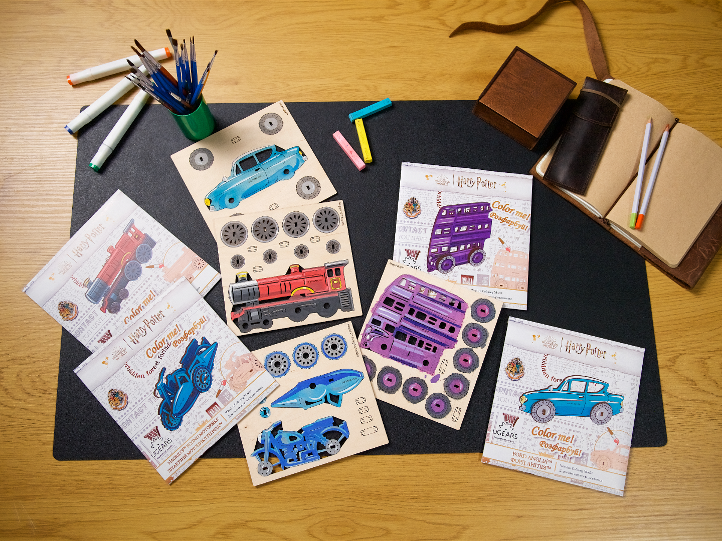 UGears 3D Coloring model - Harry Potter™