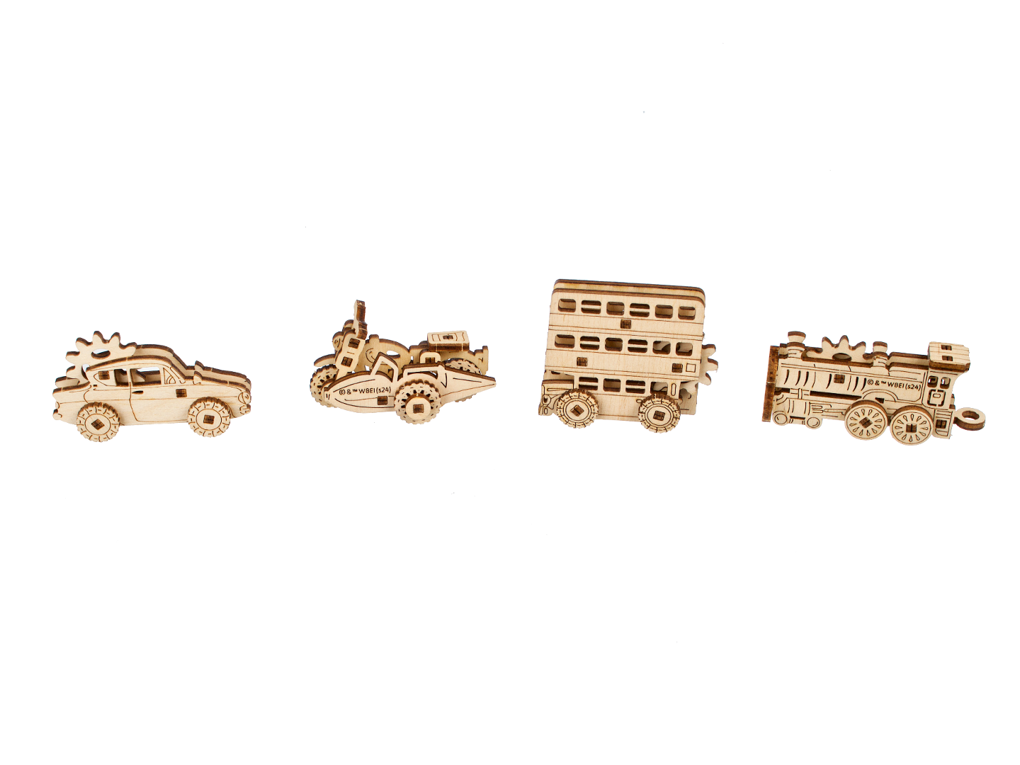 UGears U-Fidgets Magical Vehicles Fidgets (4 pcs)
