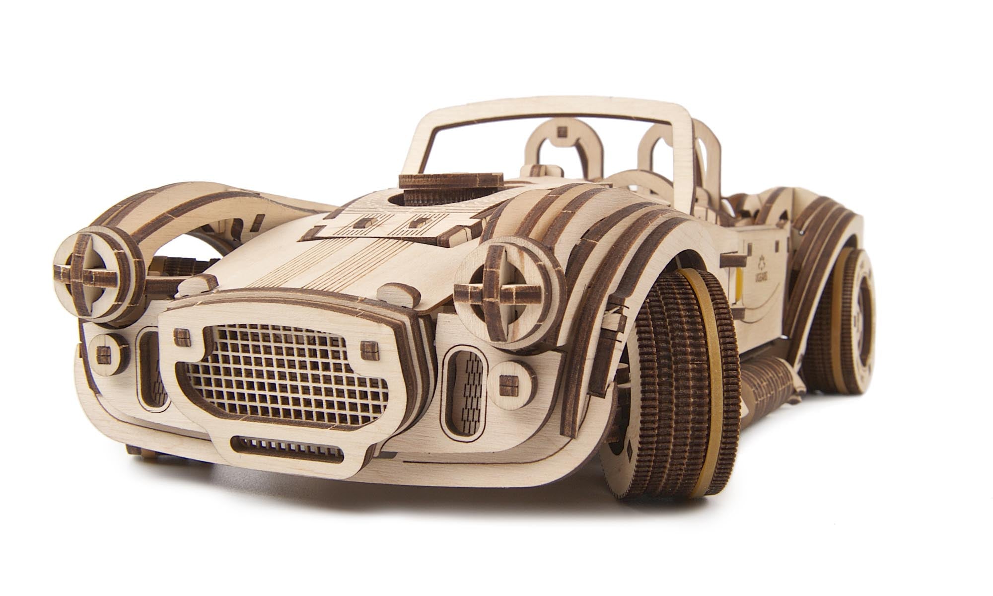 UGears Drift Cobra Racing Car Mechanical Model