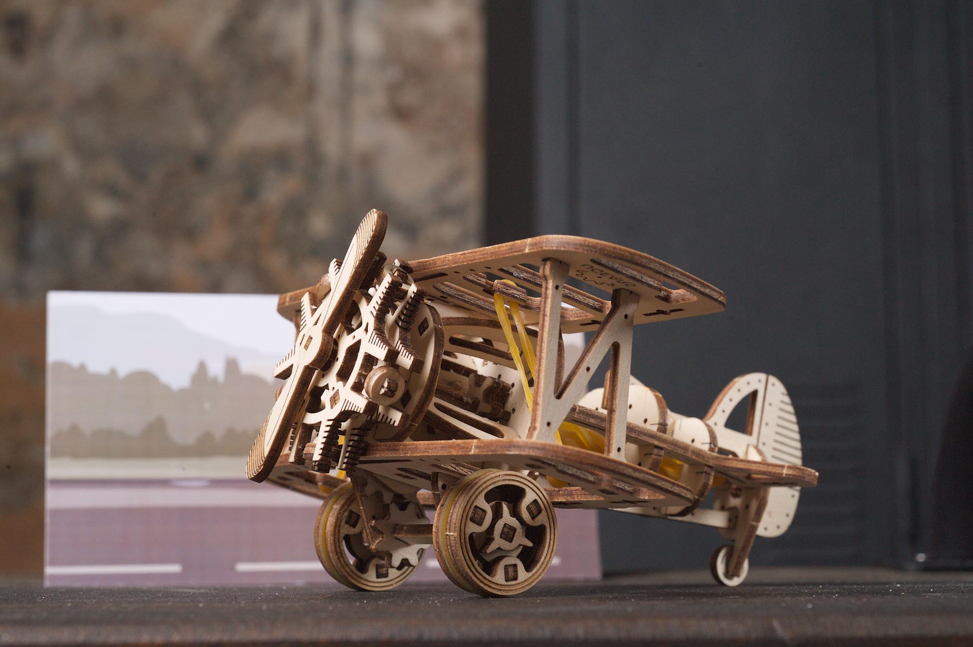 UGears Mini Biplane