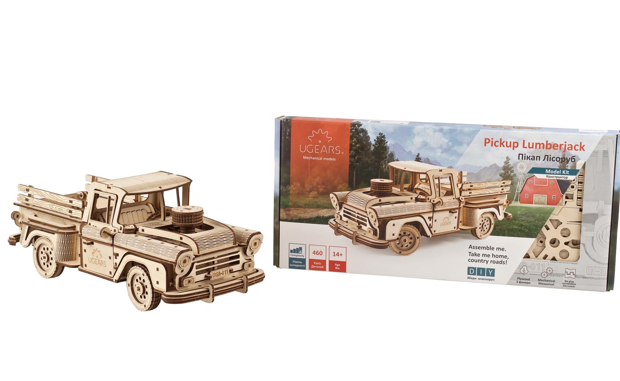 Ugears Pickup Lumberjack