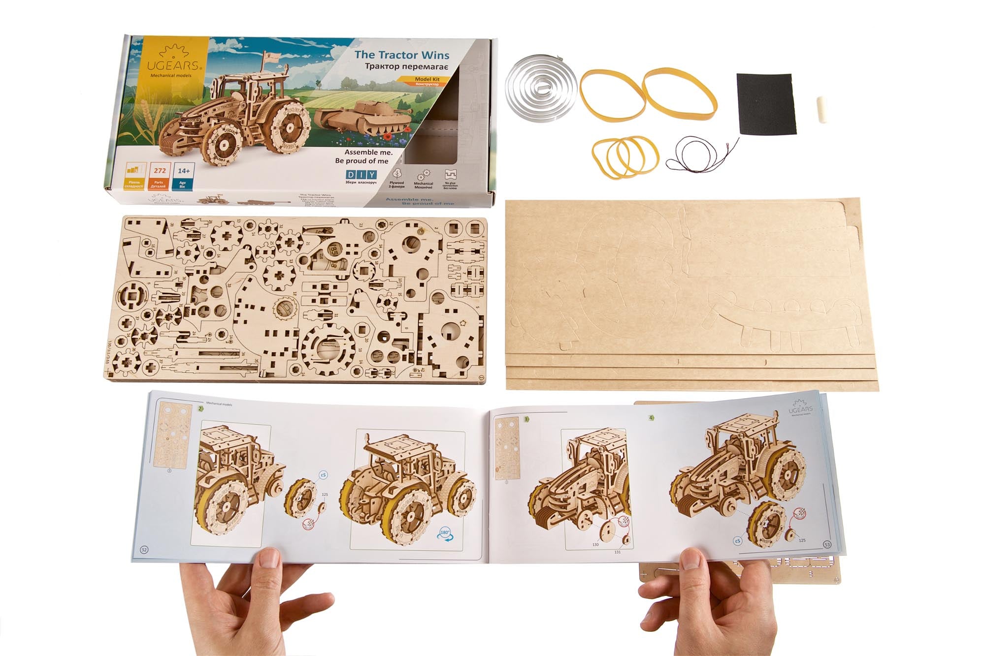 UGears Tractor wins