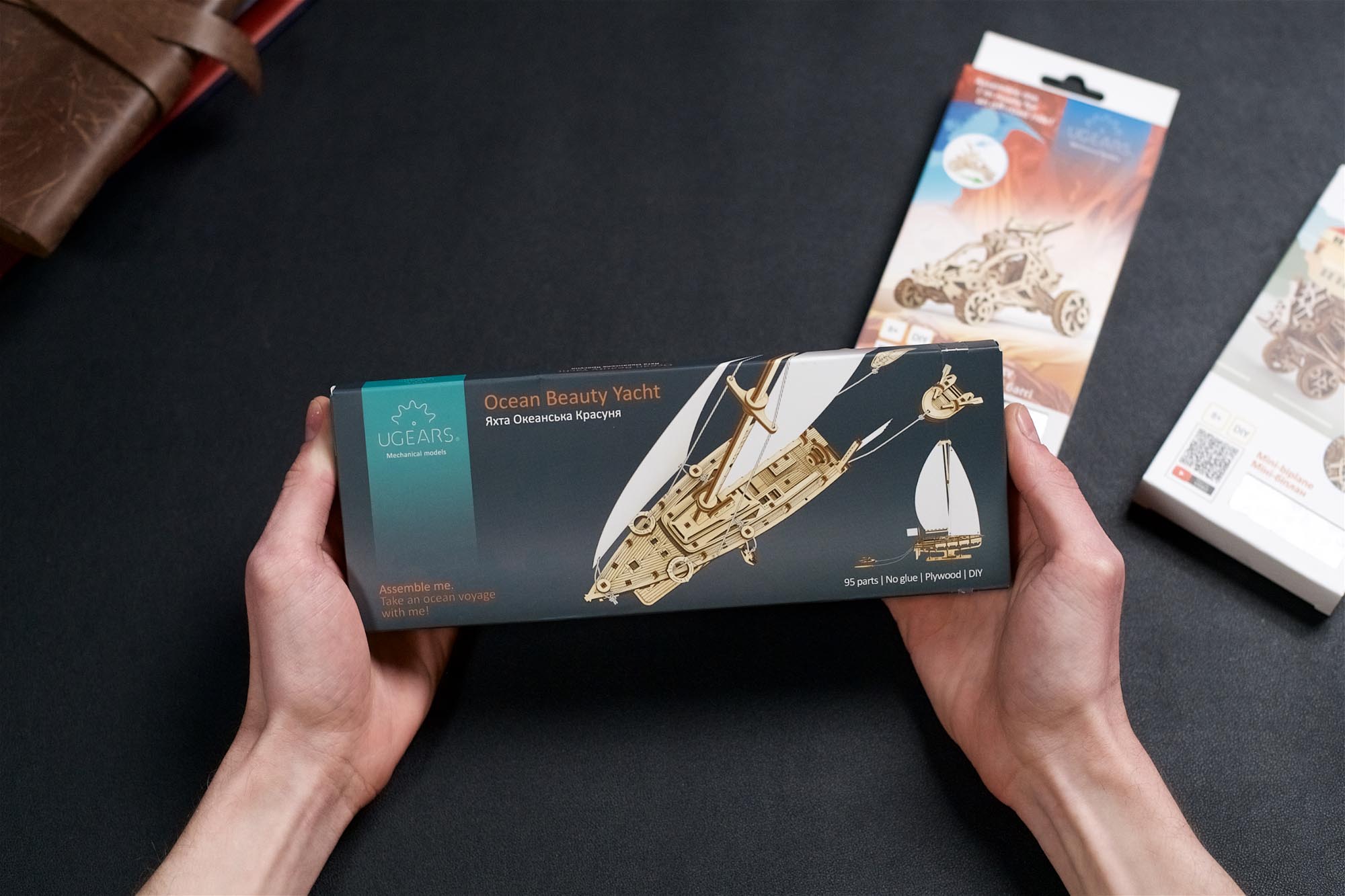 Ugears Mechanical Model - Ocean Beauty Yacht