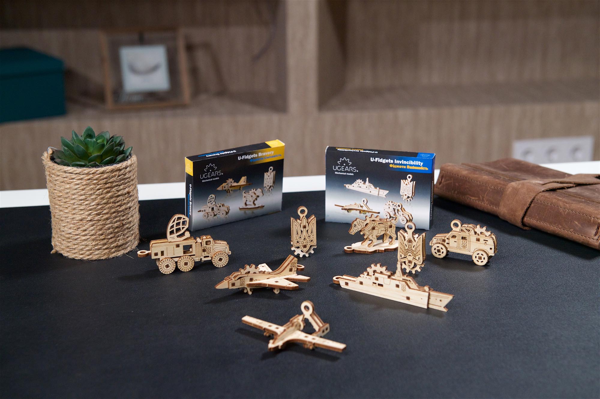 UGears U-Fidgets Bravery