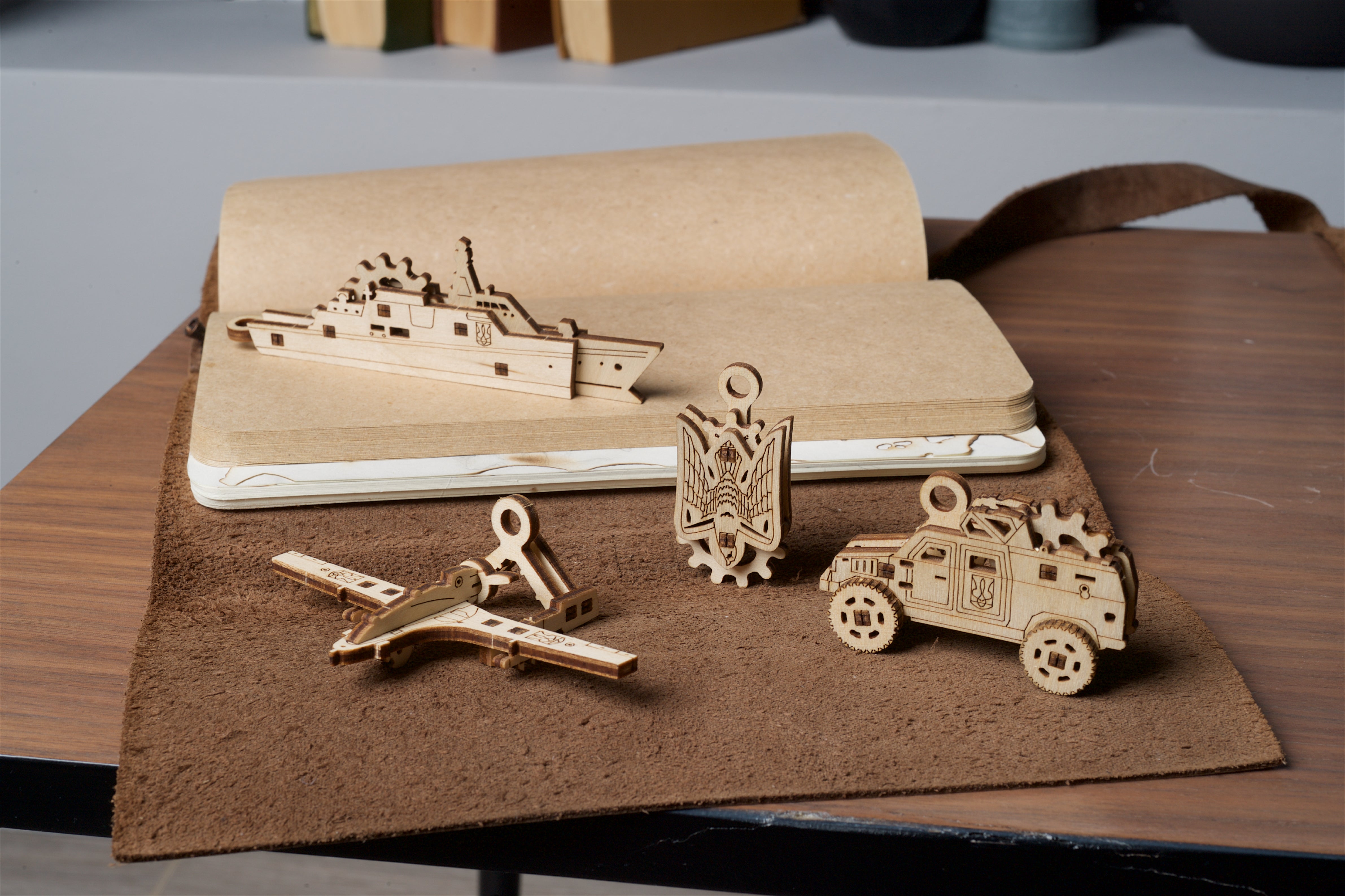 UGears U-Fidgets Invincibility - 4pcs