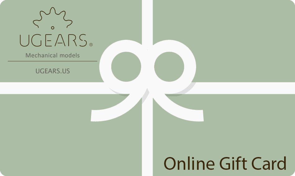 UGears US Gift Card ugears.us
