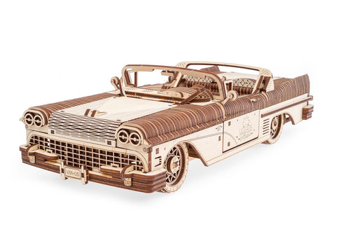 UGears Wooden Mechanical Model Dream Cabriolet VM-05
