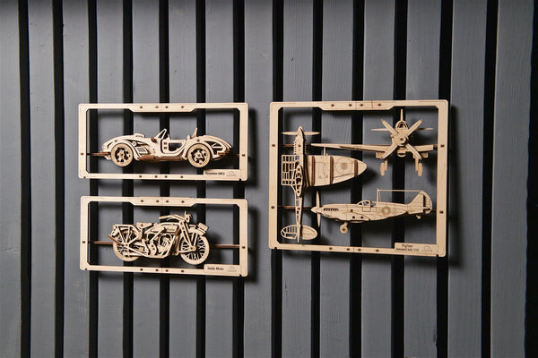 Puzzles 3D Mechanical Gear, Puzzle en bois pour adultes Kit d