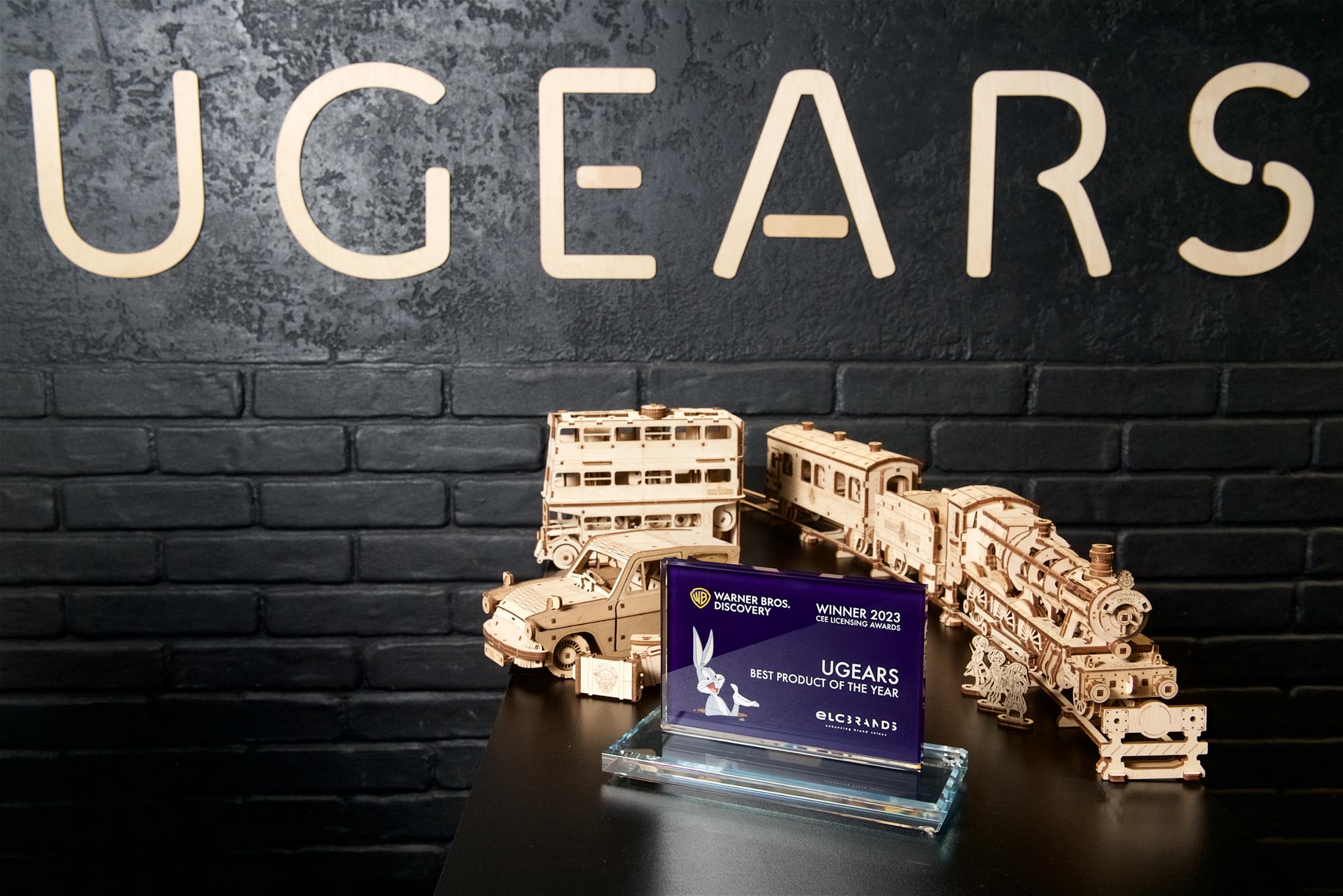 Ugears awarded "Best Product of the Year" from Warner Bros. for its Harry Potter™ collection of mechanical models
