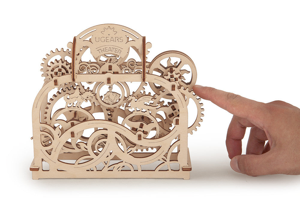 UGears Theater Mechanical Wooden model Assembly Video