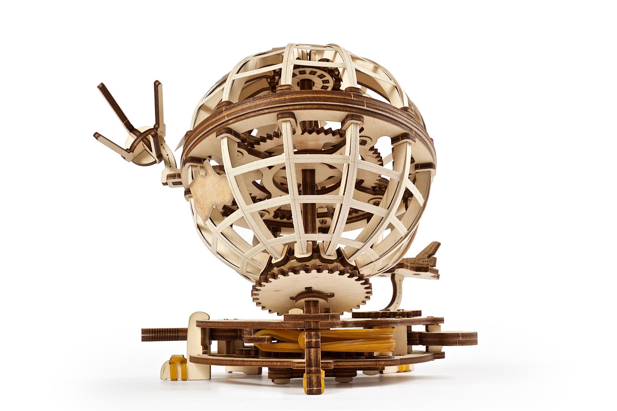 UGears Wooden Mechanical Model 3D Puzzle Kit Globus