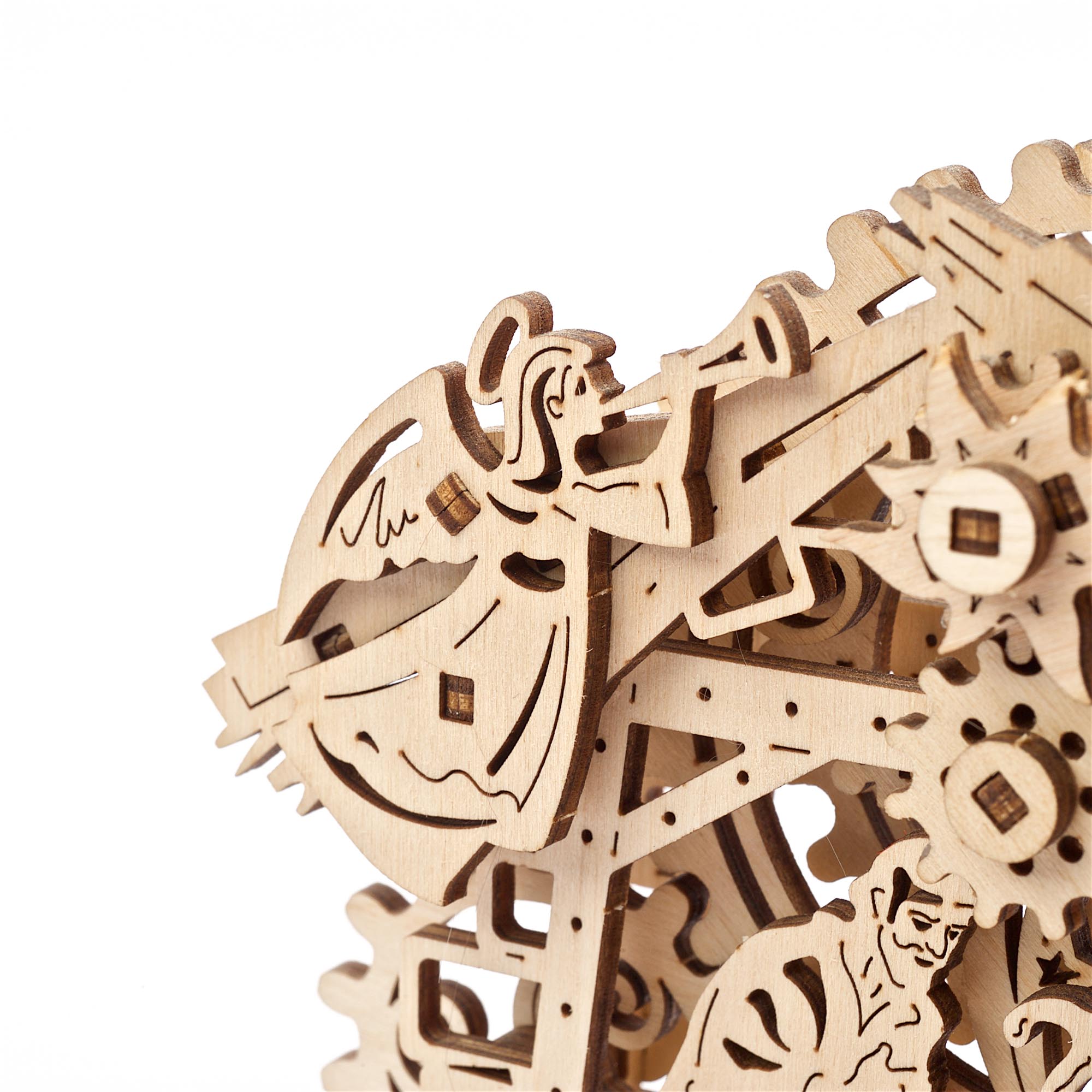UGears Wooden Mechanical Model Kit Nativity Scene Christmas