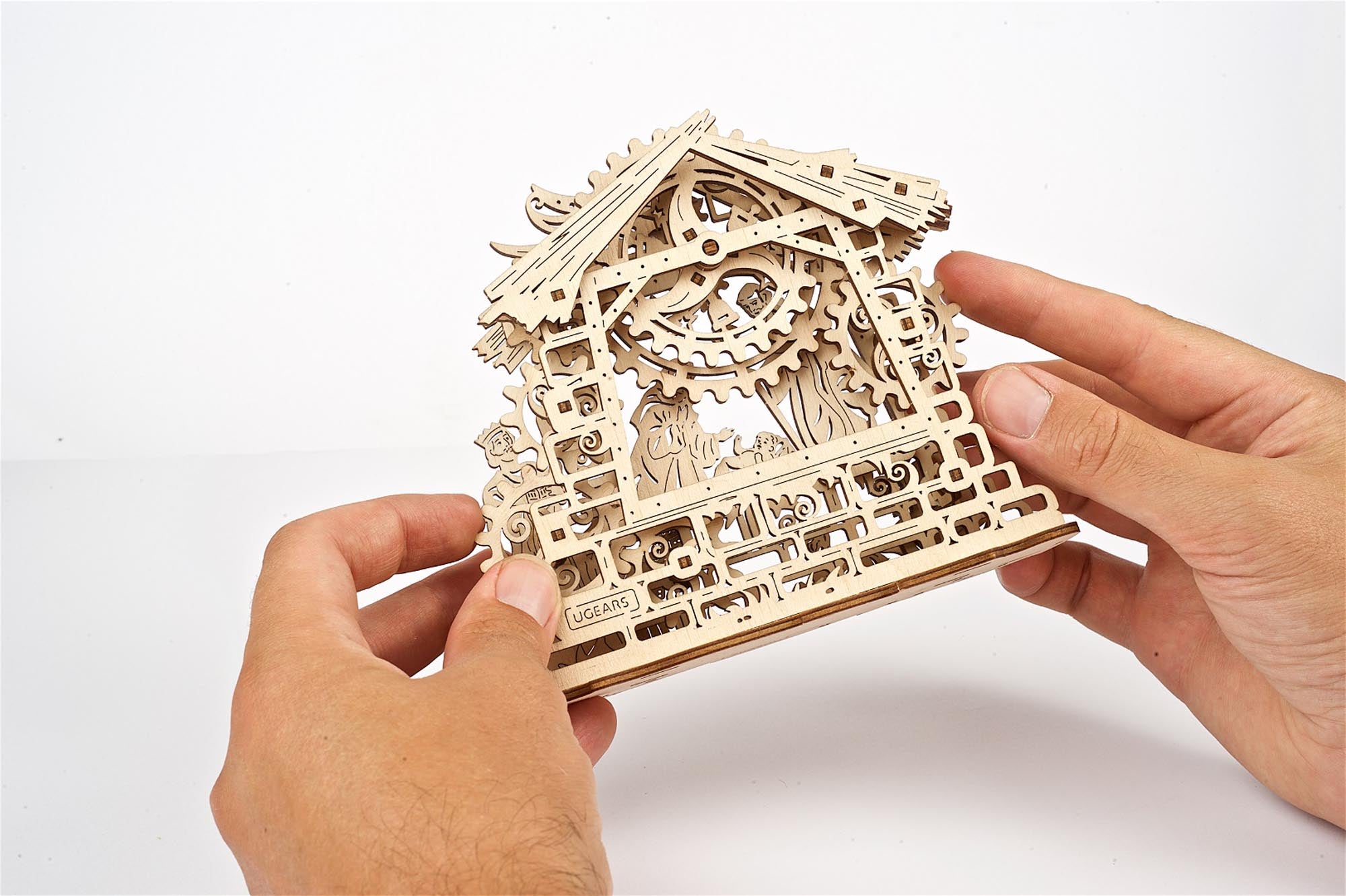 UGears Wooden Mechanical Model Kit Nativity Scene Christmas