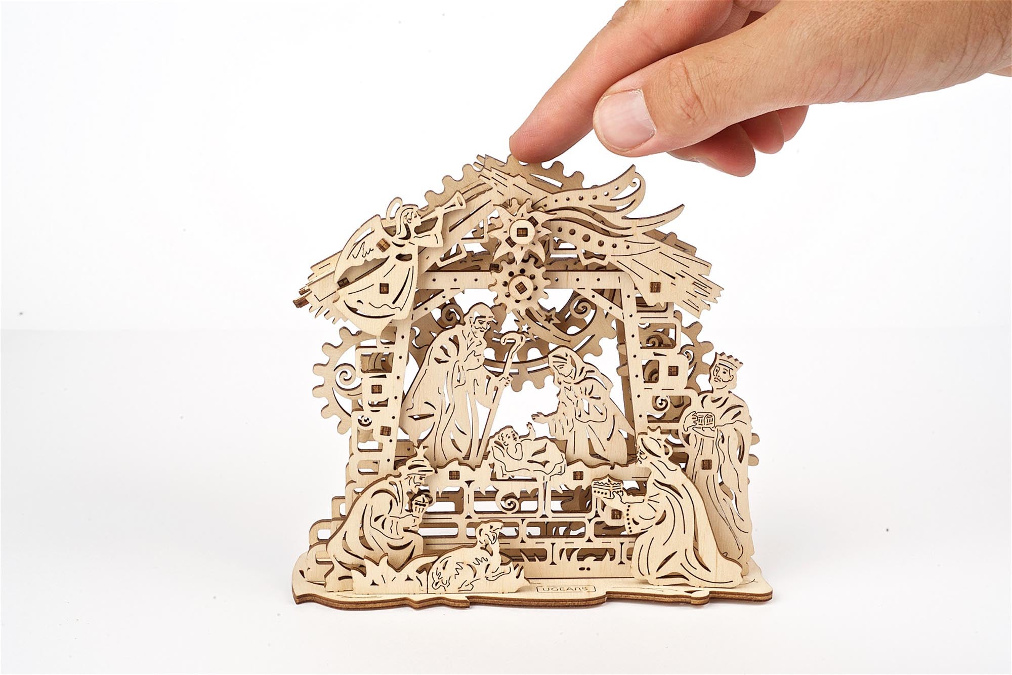 UGears Wooden Mechanical Model Kit Nativity Scene Christmas