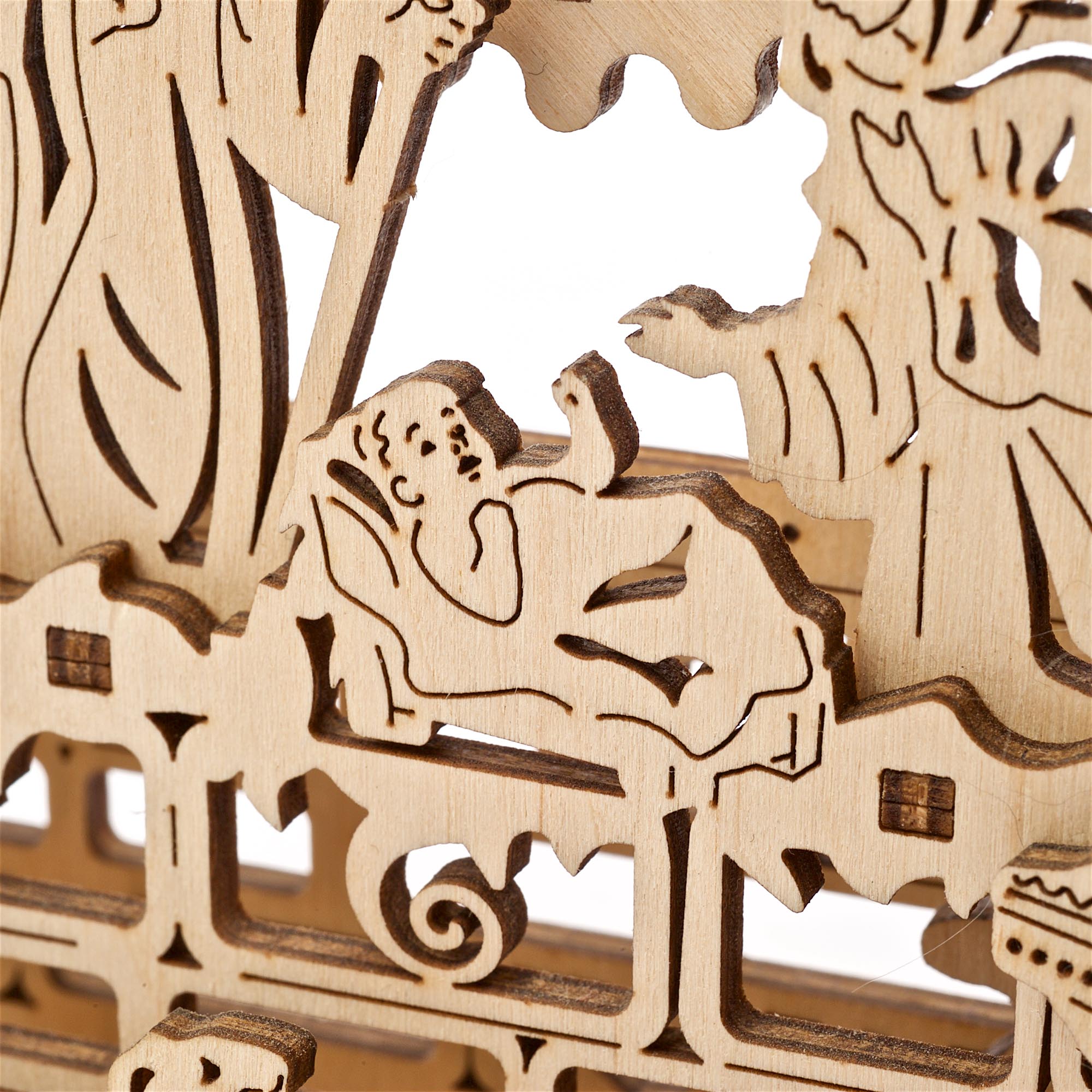 UGears Wooden Mechanical Model Kit Nativity Scene Christmas