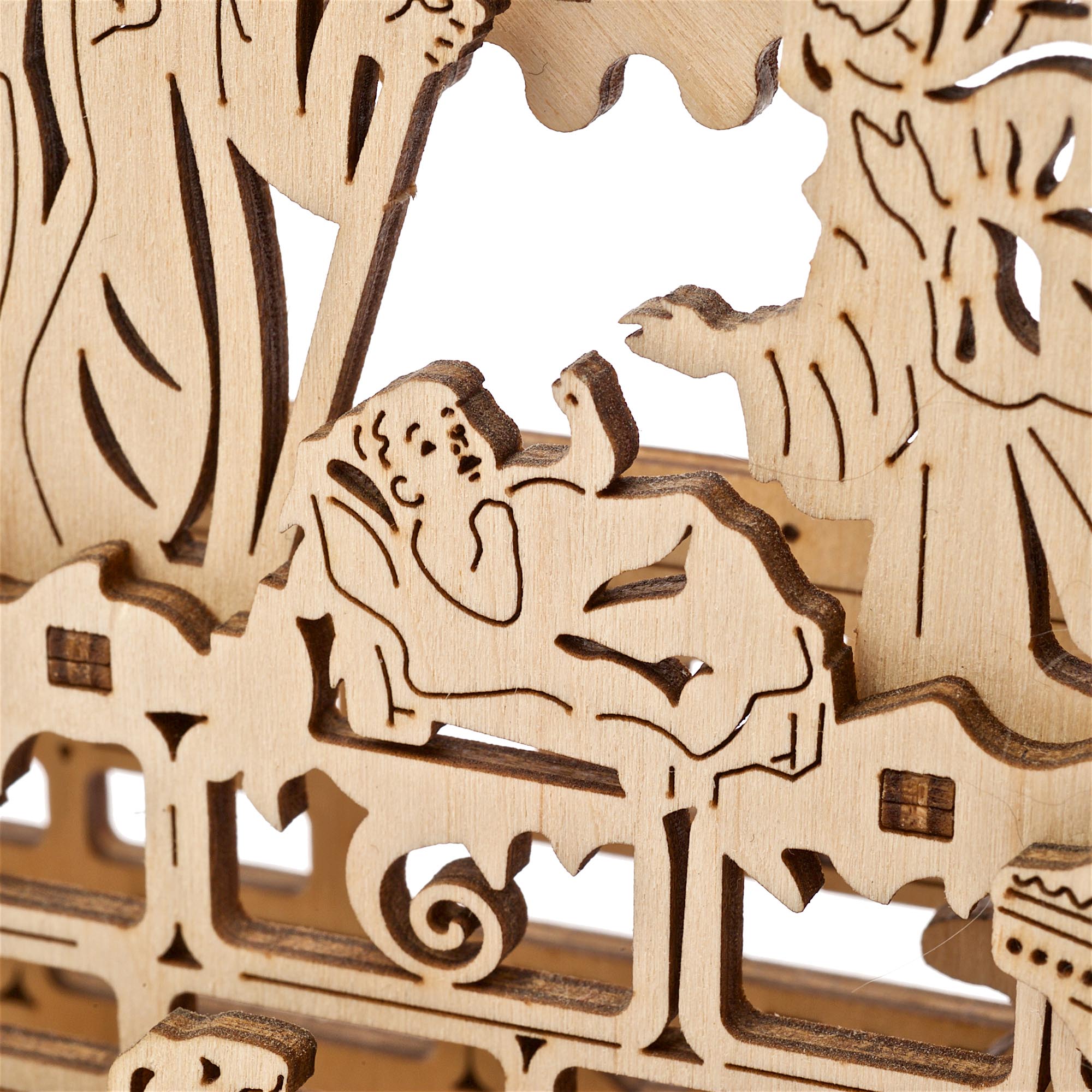 UGears Wooden Mechanical Model Kit Nativity Scene Christmas