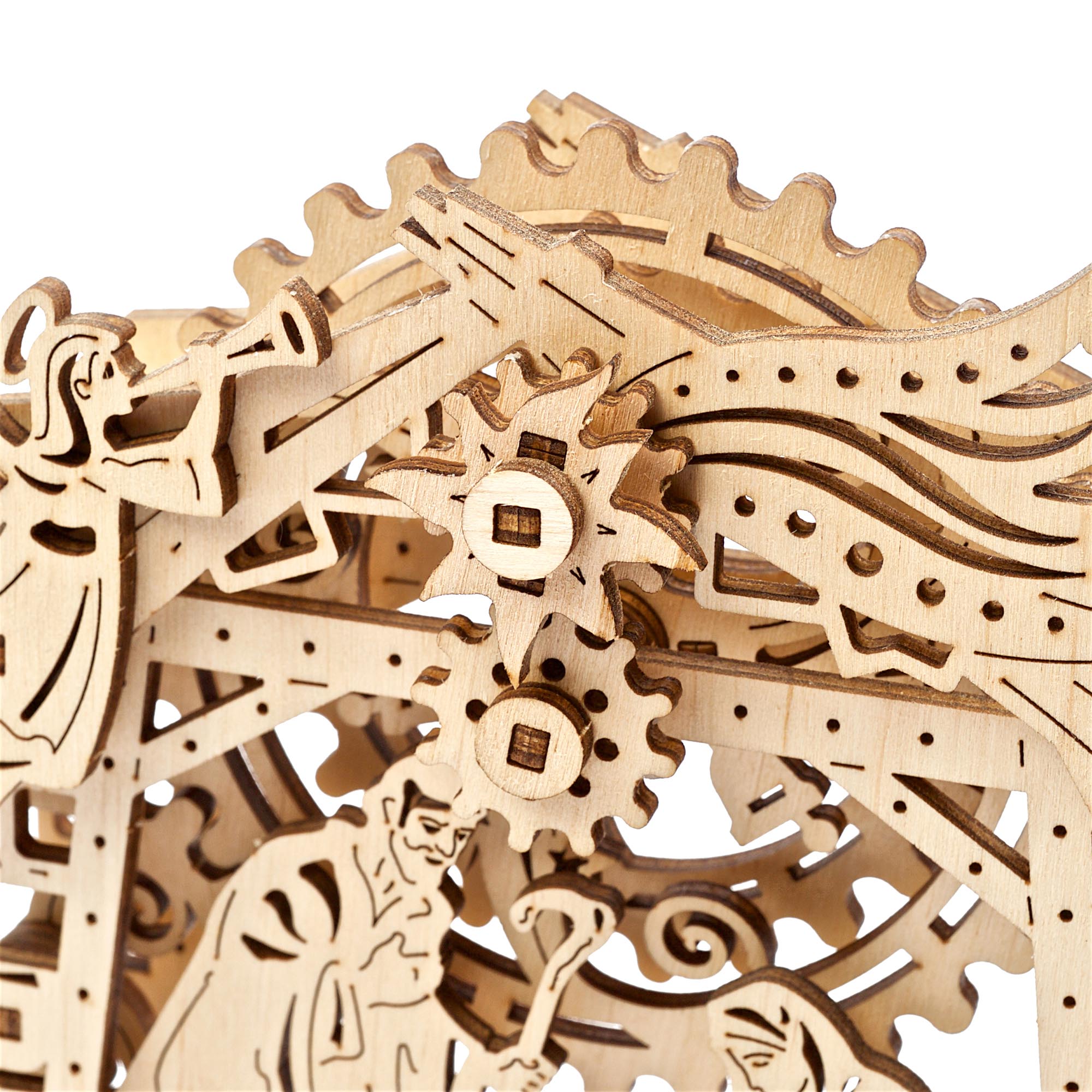 UGears Wooden Mechanical Model Kit Nativity Scene Christmas