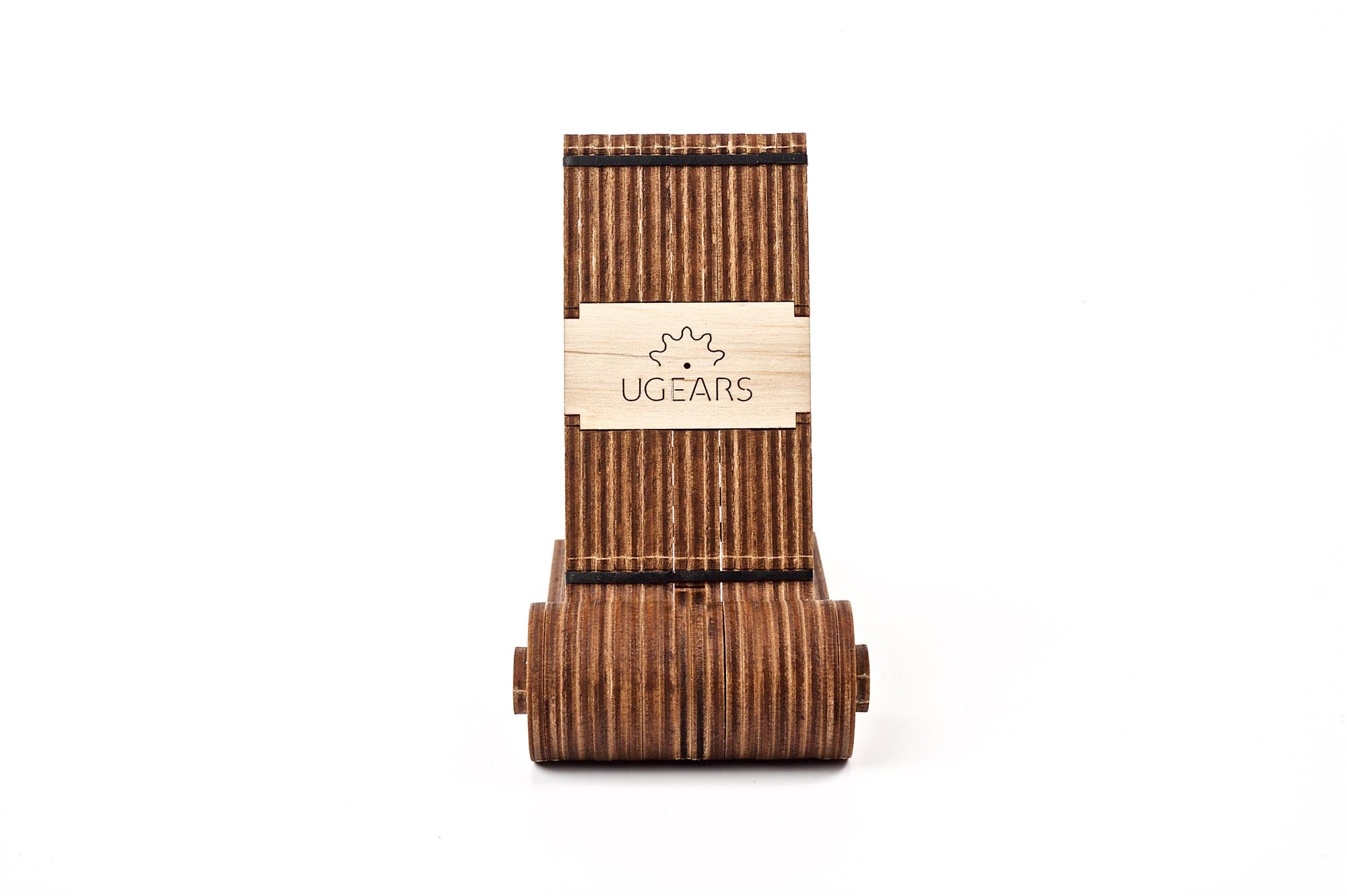 UGEARS Mechanical Wooden Model Foldable Phone Holder Stand