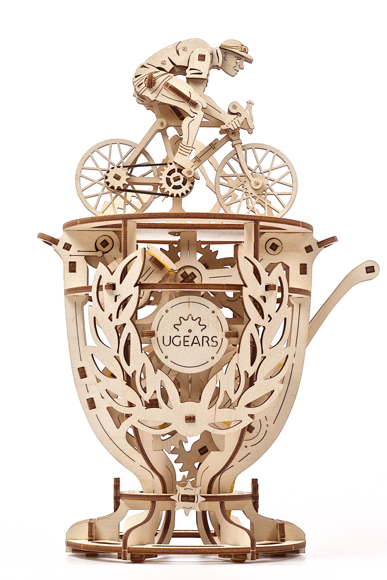 UGears Automaton Cyclist Mechanical Model
