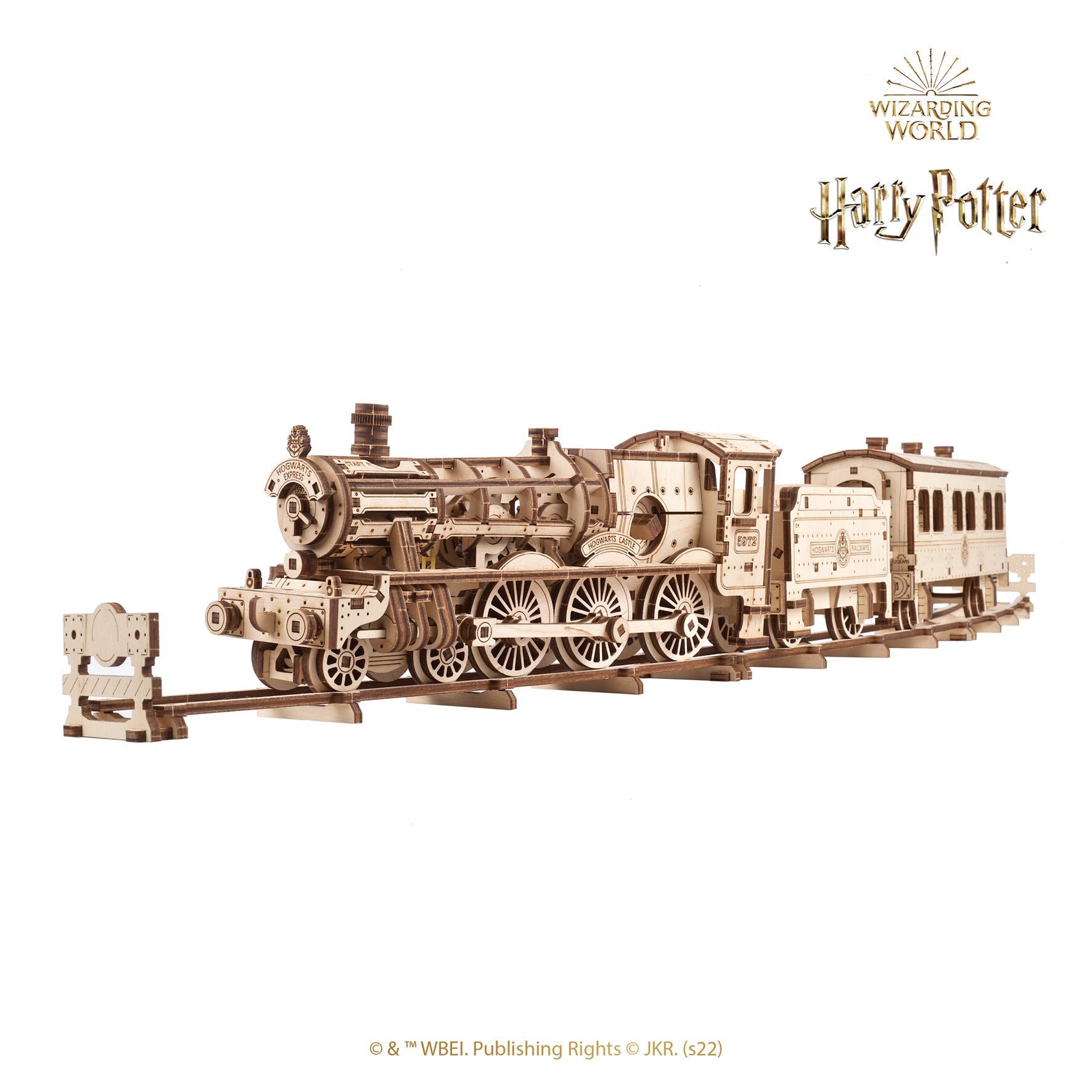 UGears Harry Potter™ Hogwarts™ Express | 3D Wooden Mechanical Puzzles | STEM Building & Engineering Kits