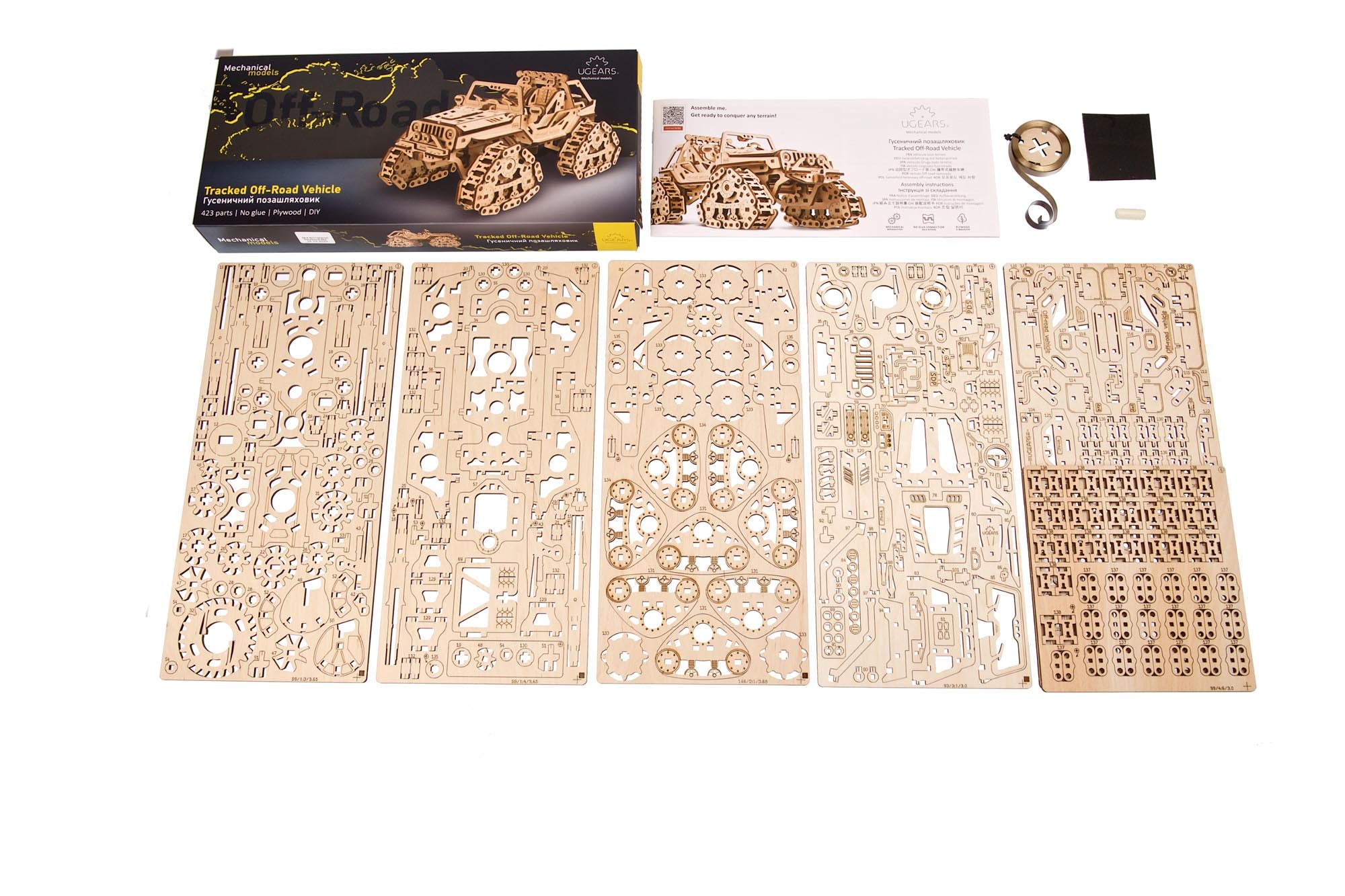 UGears Tracked Off-Road Vehicle
