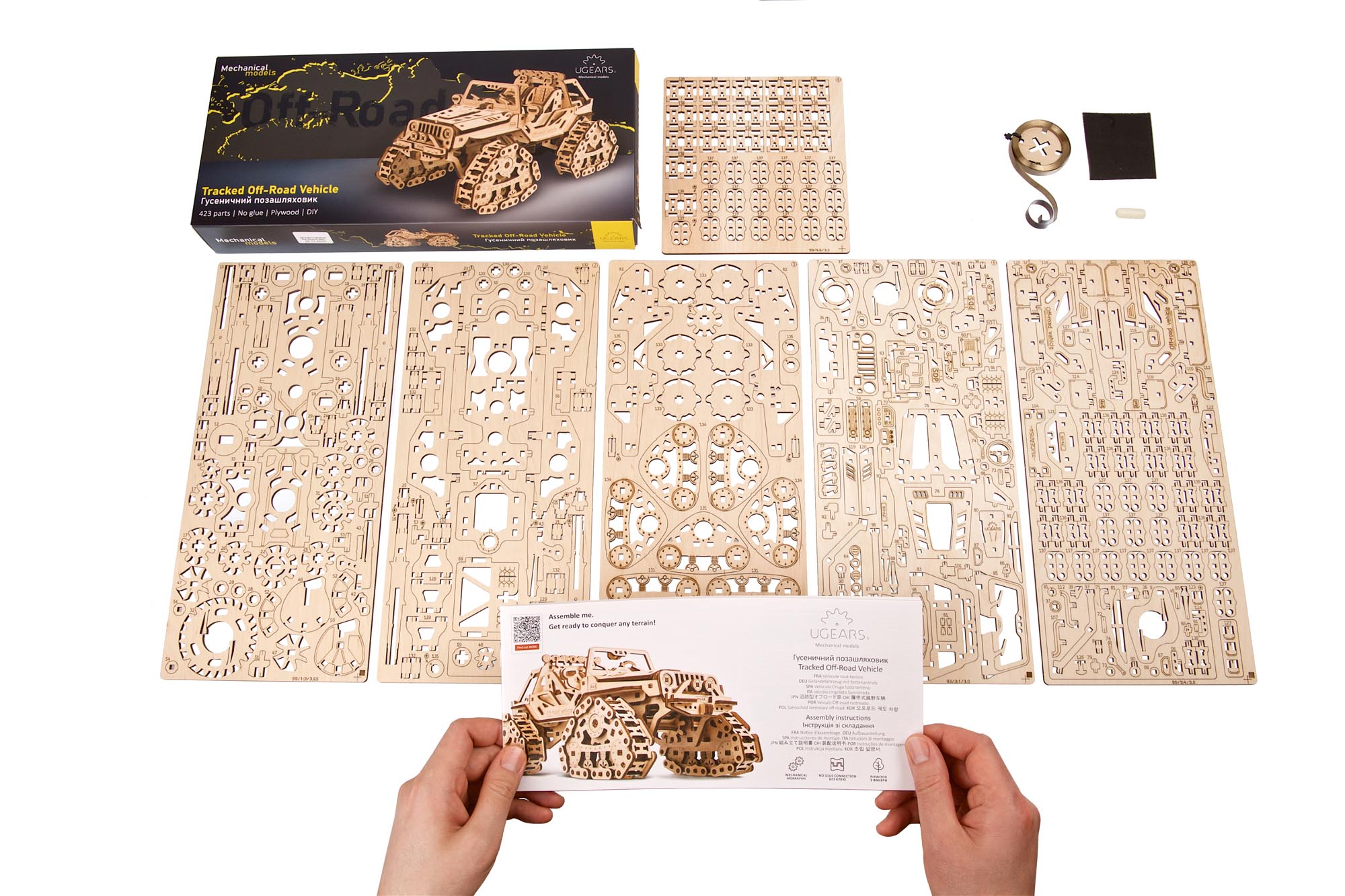 UGears Tracked Off-Road Vehicle