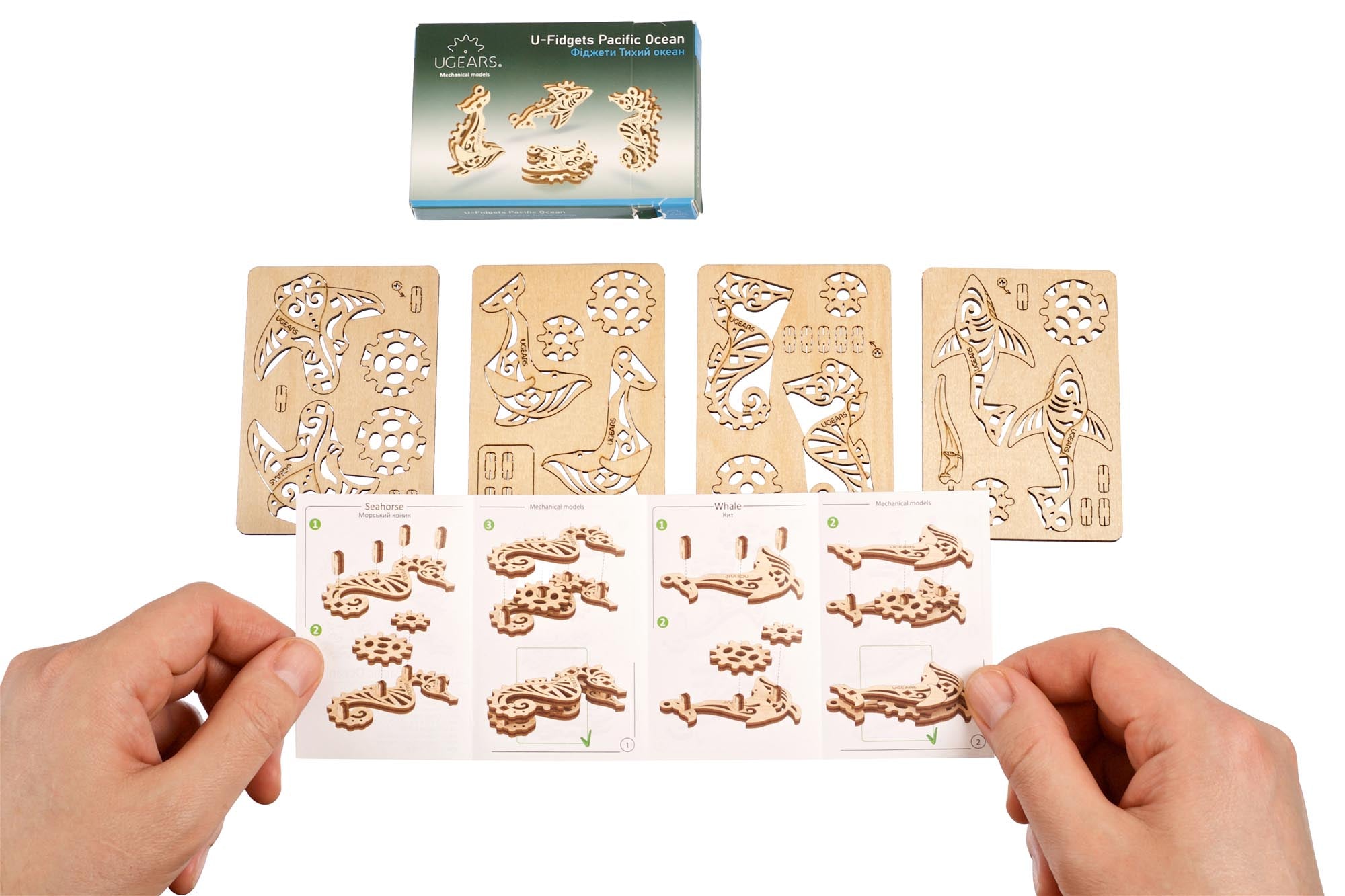 Ugears U-Fidgets Pacific Ocean 