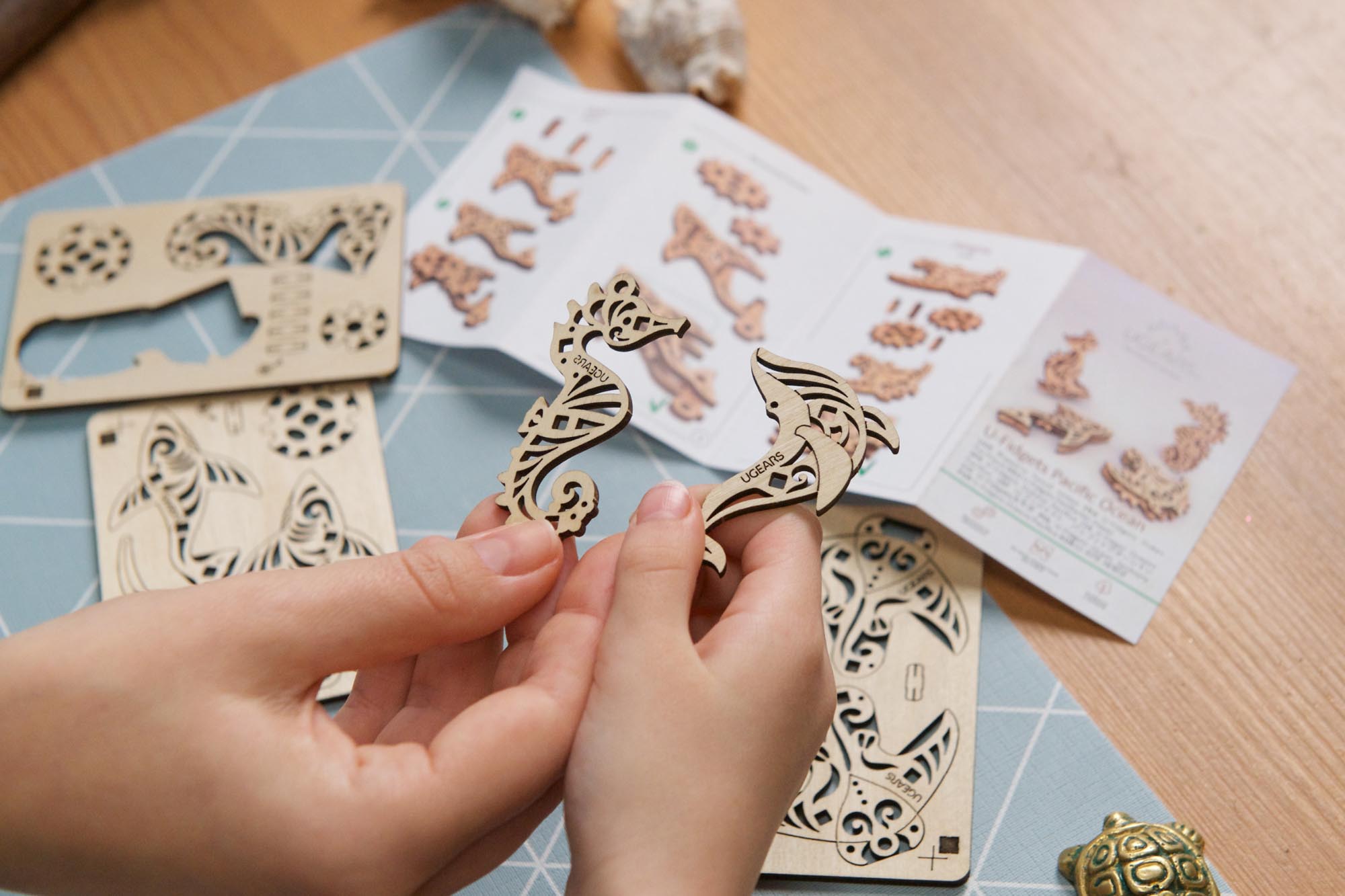Ugears U-Fidgets Pacific Ocean 