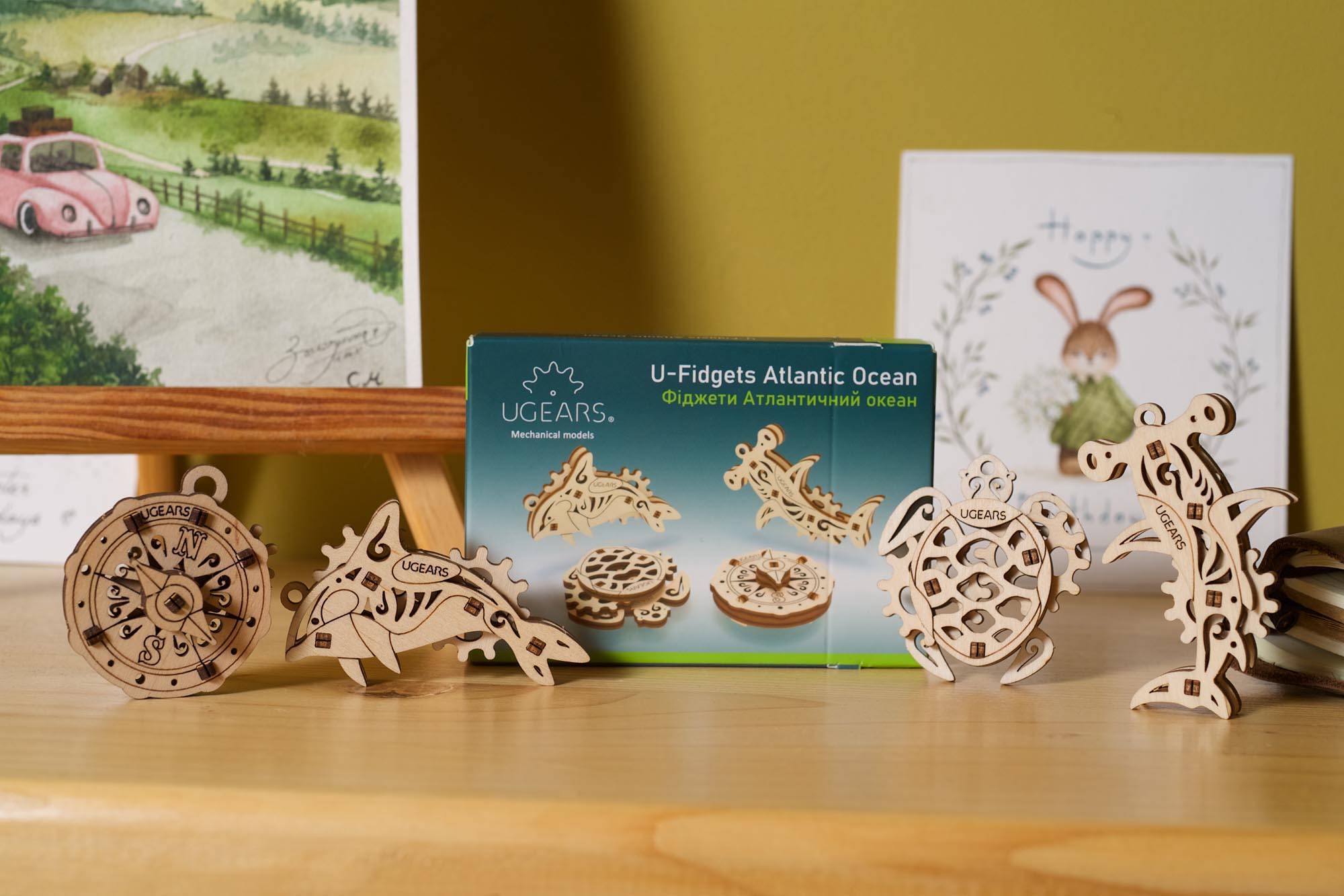 UGears U-Fidgets Atlantic Ocean