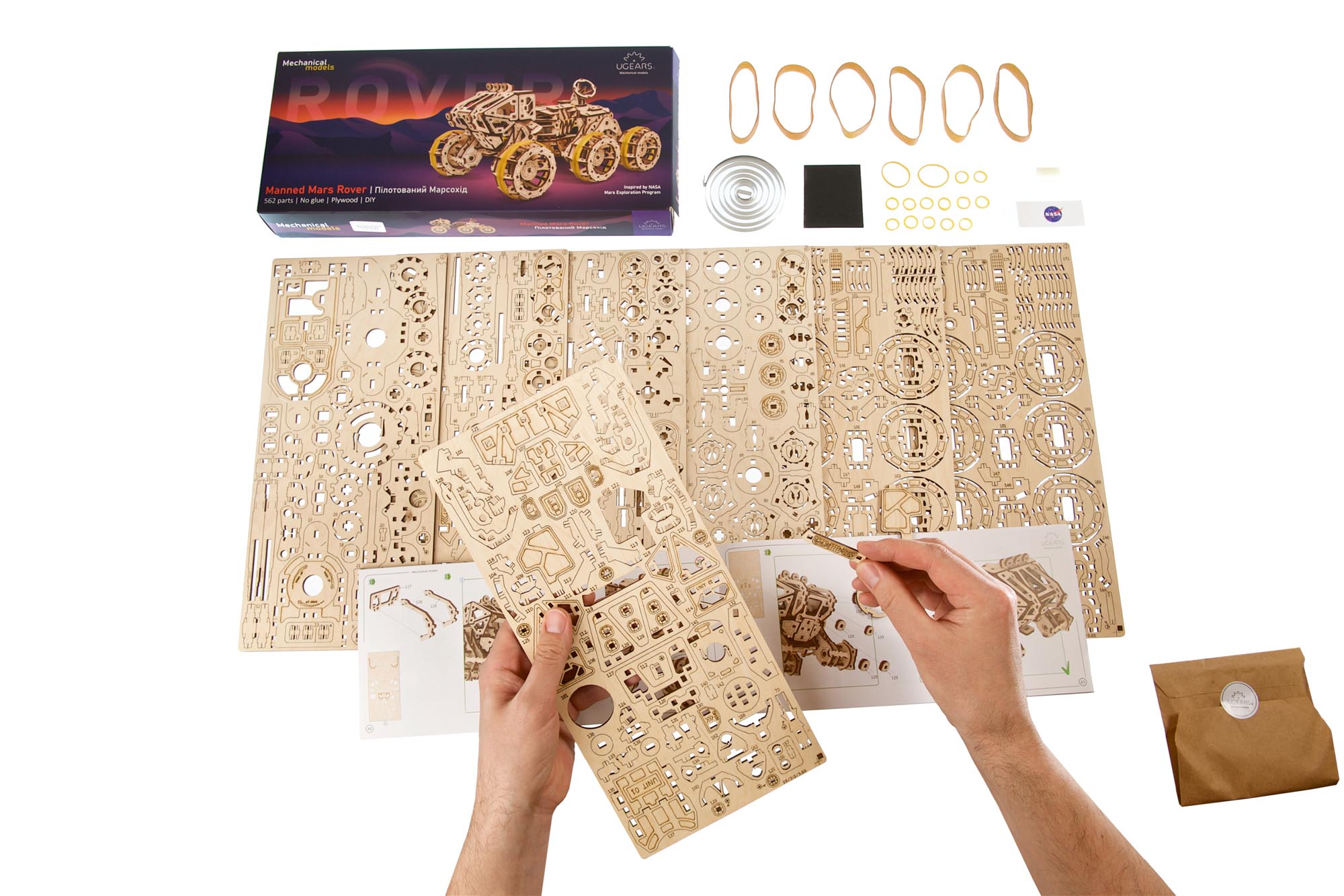UGears Manned Mars Rover
