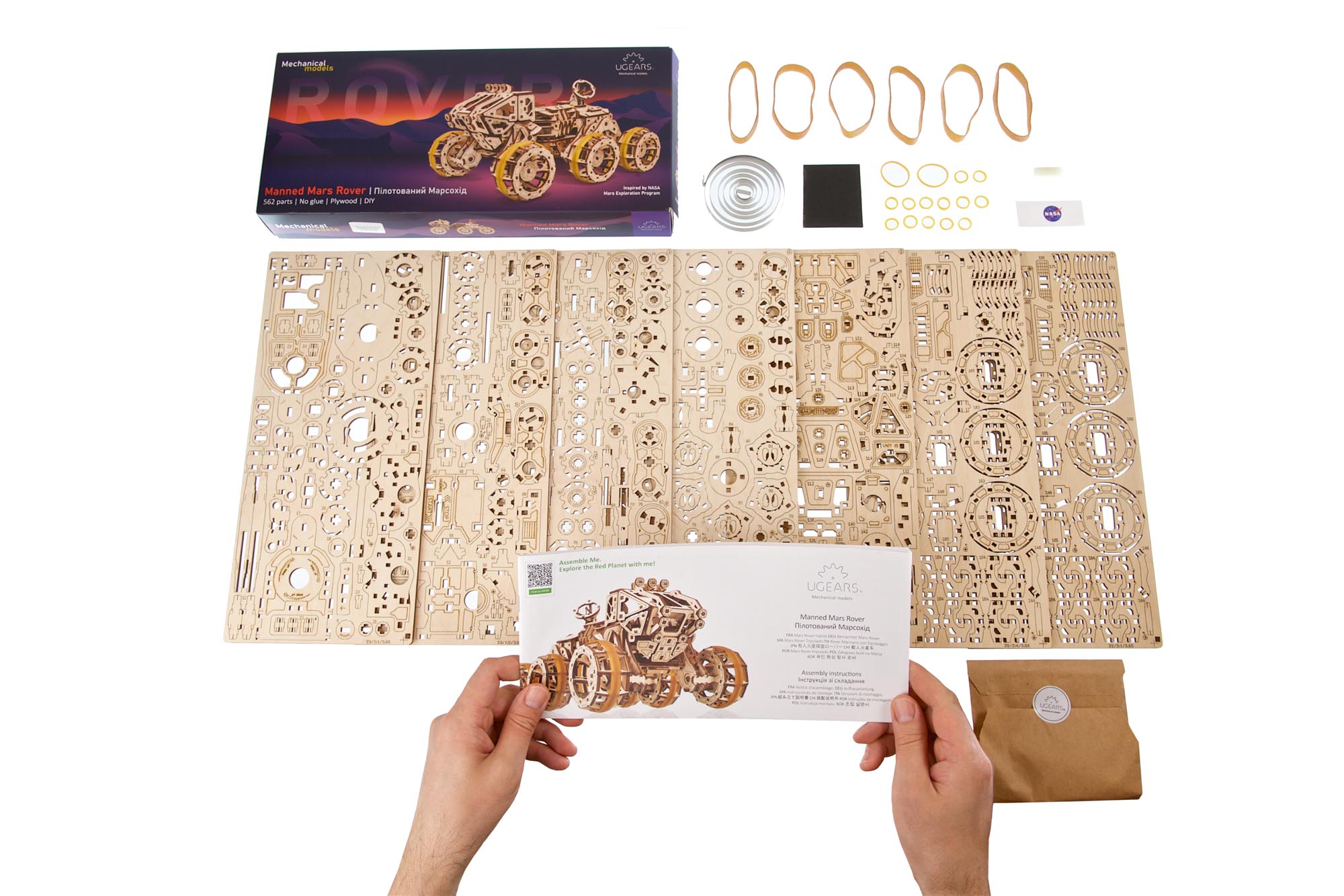 UGears Manned Mars Rover