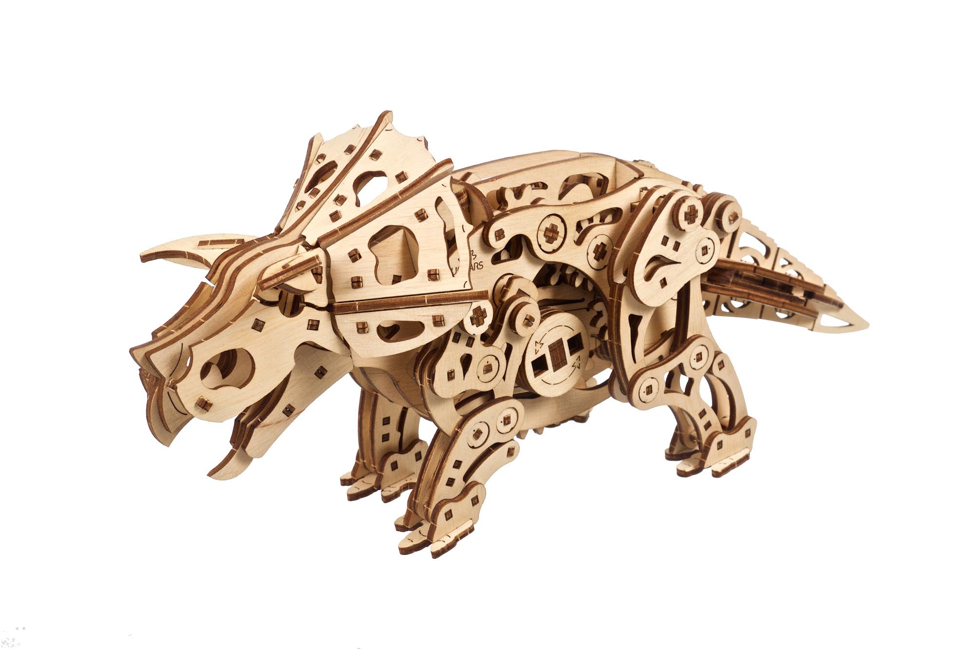 UGears Triceratops Mechanical Model