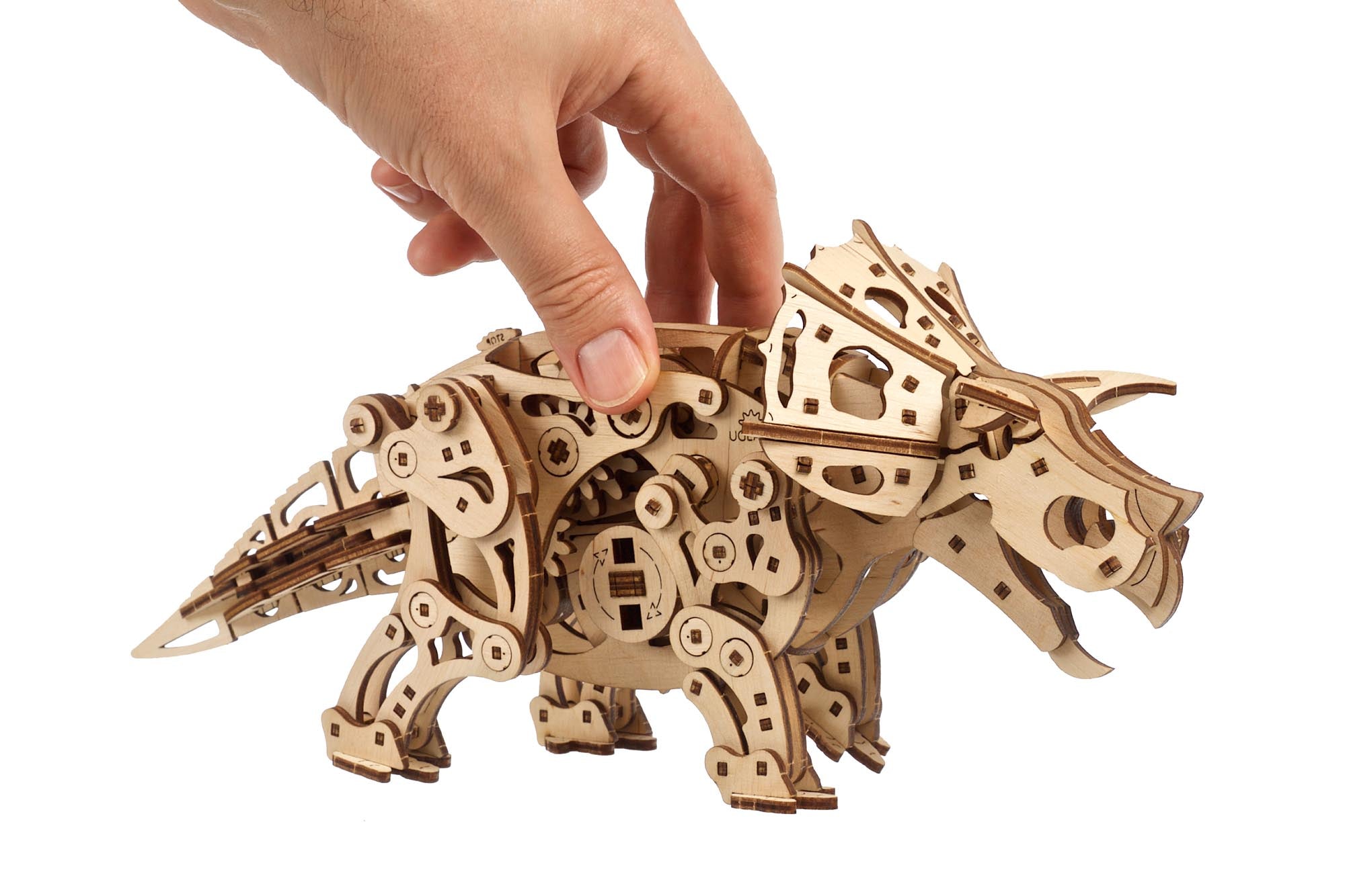 UGears Triceratops Mechanical Model