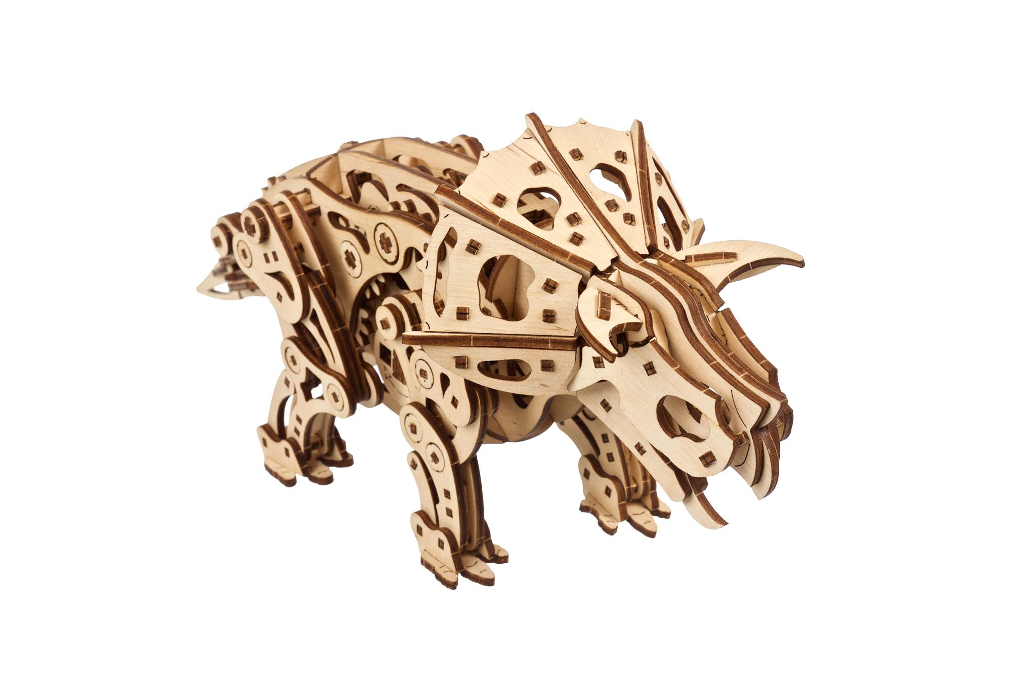 UGears Triceratops Mechanical Model