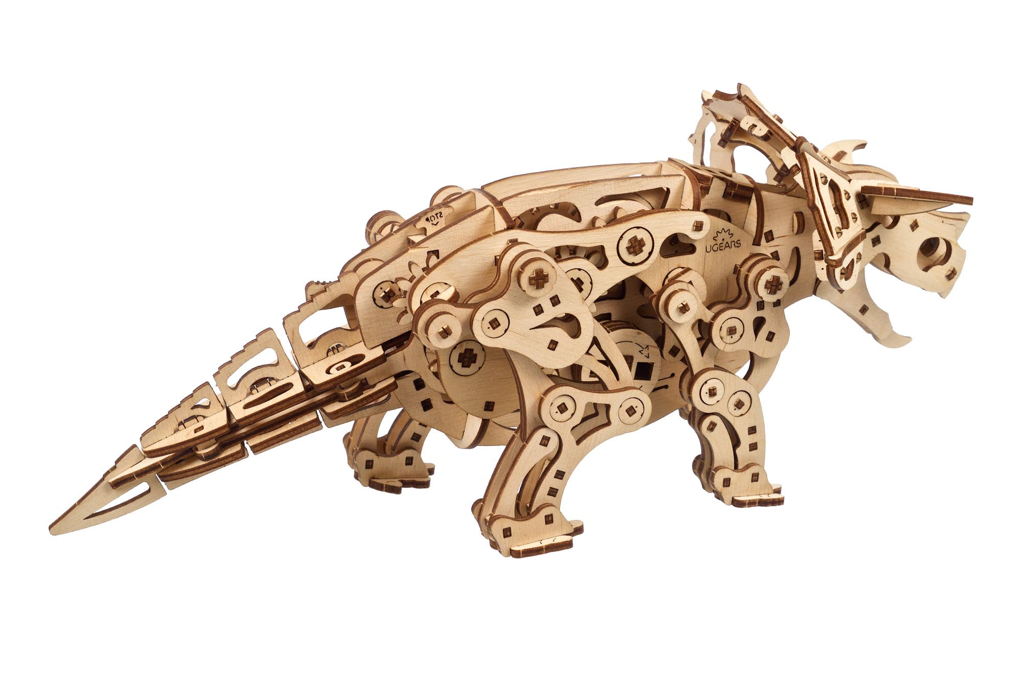UGears Triceratops Mechanical Model