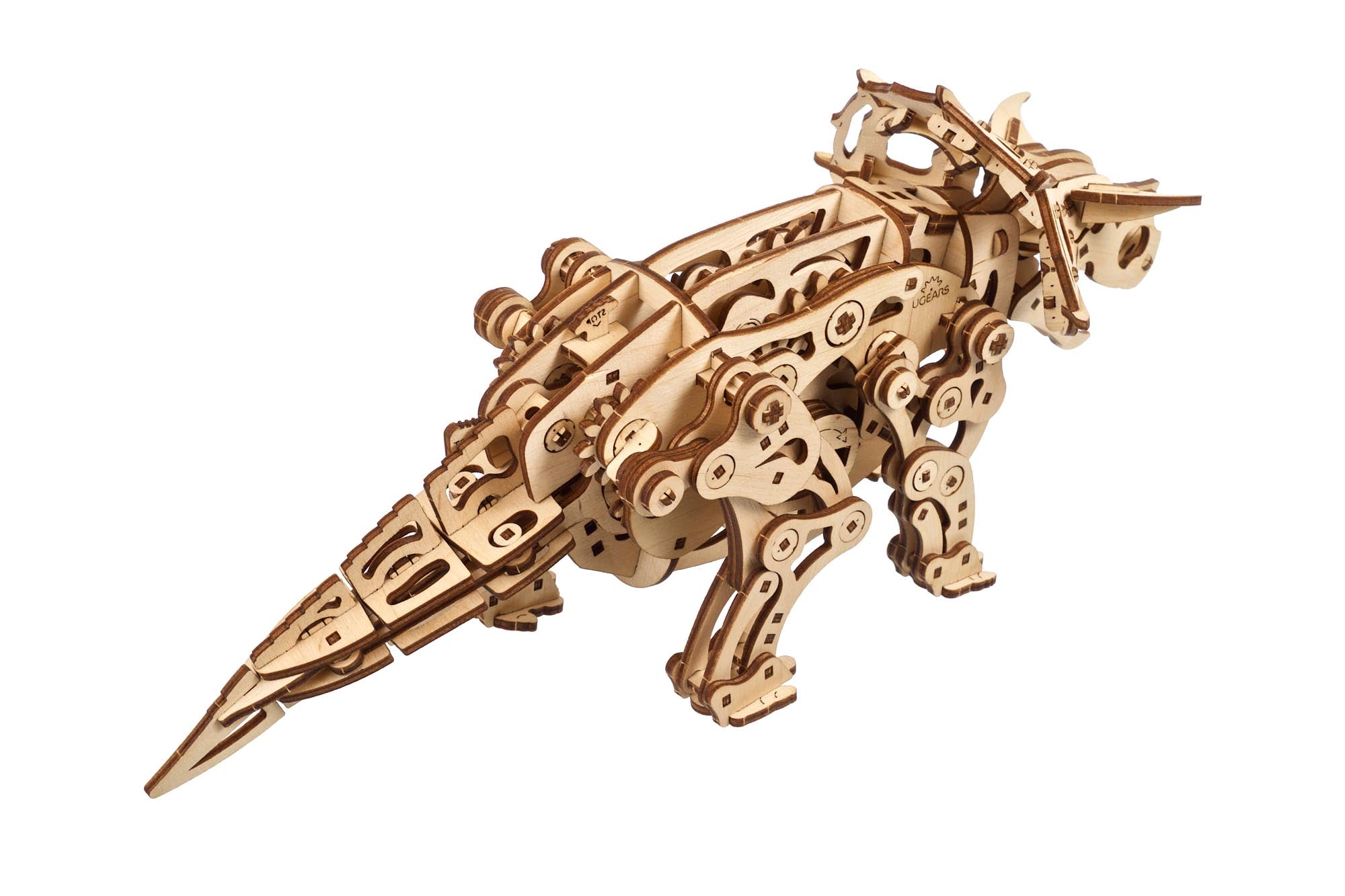 UGears Triceratops Mechanical Model